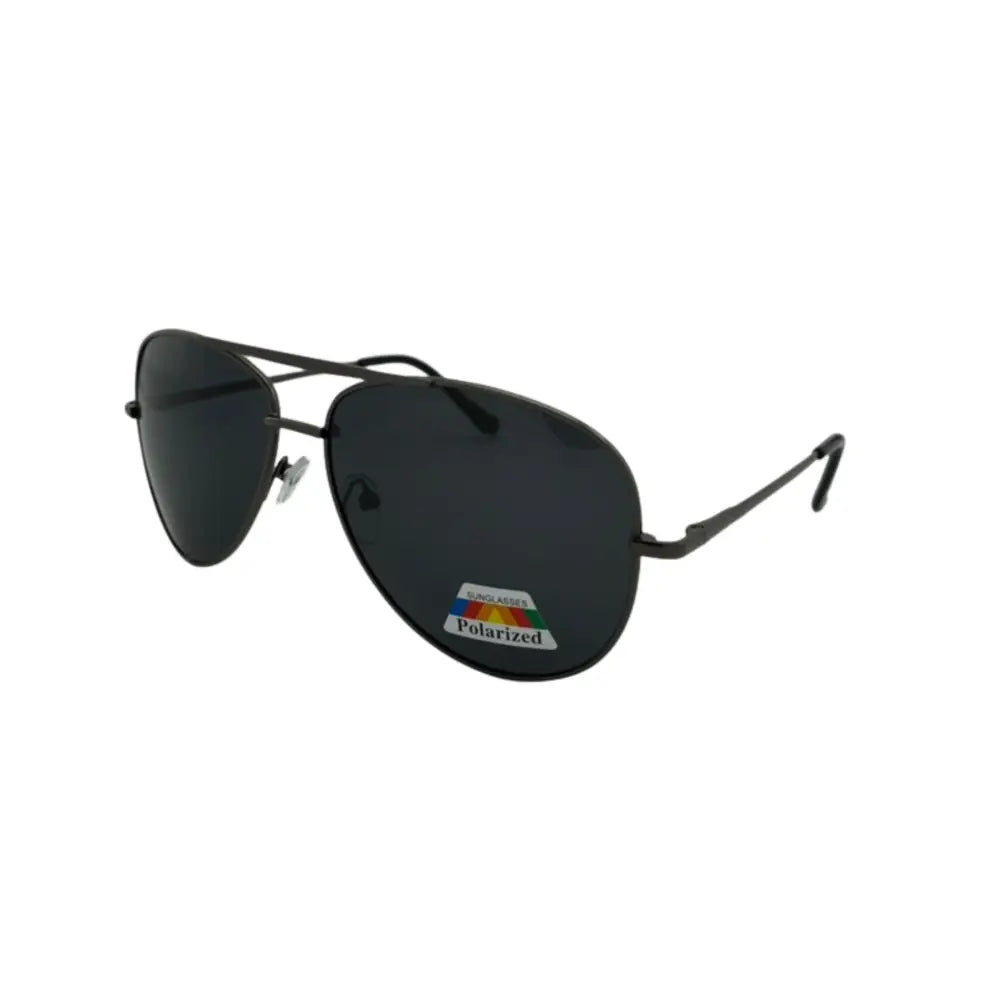 Gafas de sol de aviador con montura metálica estilizada