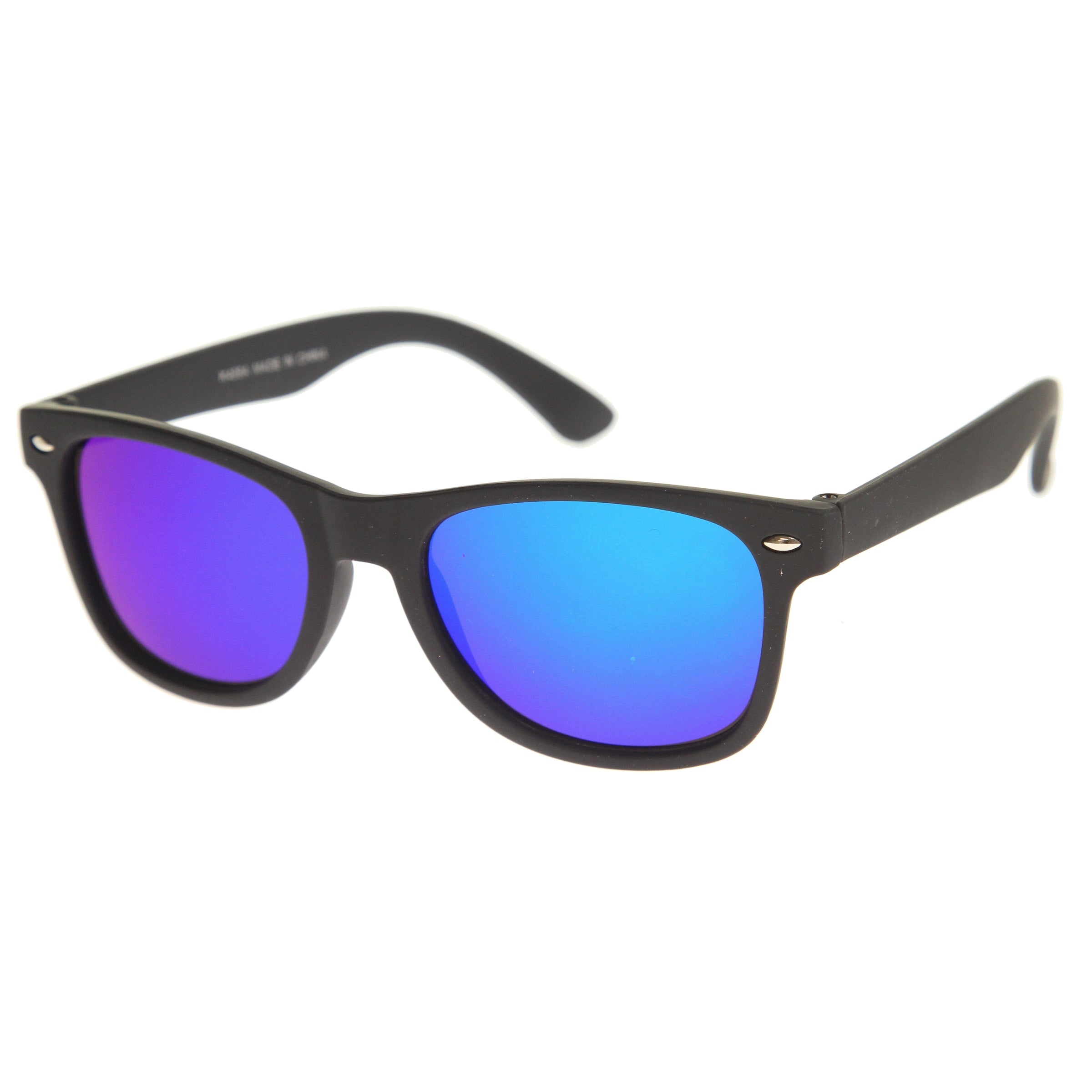 Colorful kids sunglasses with fun frames and protective lenses, perfect for outdoor play and sun protection