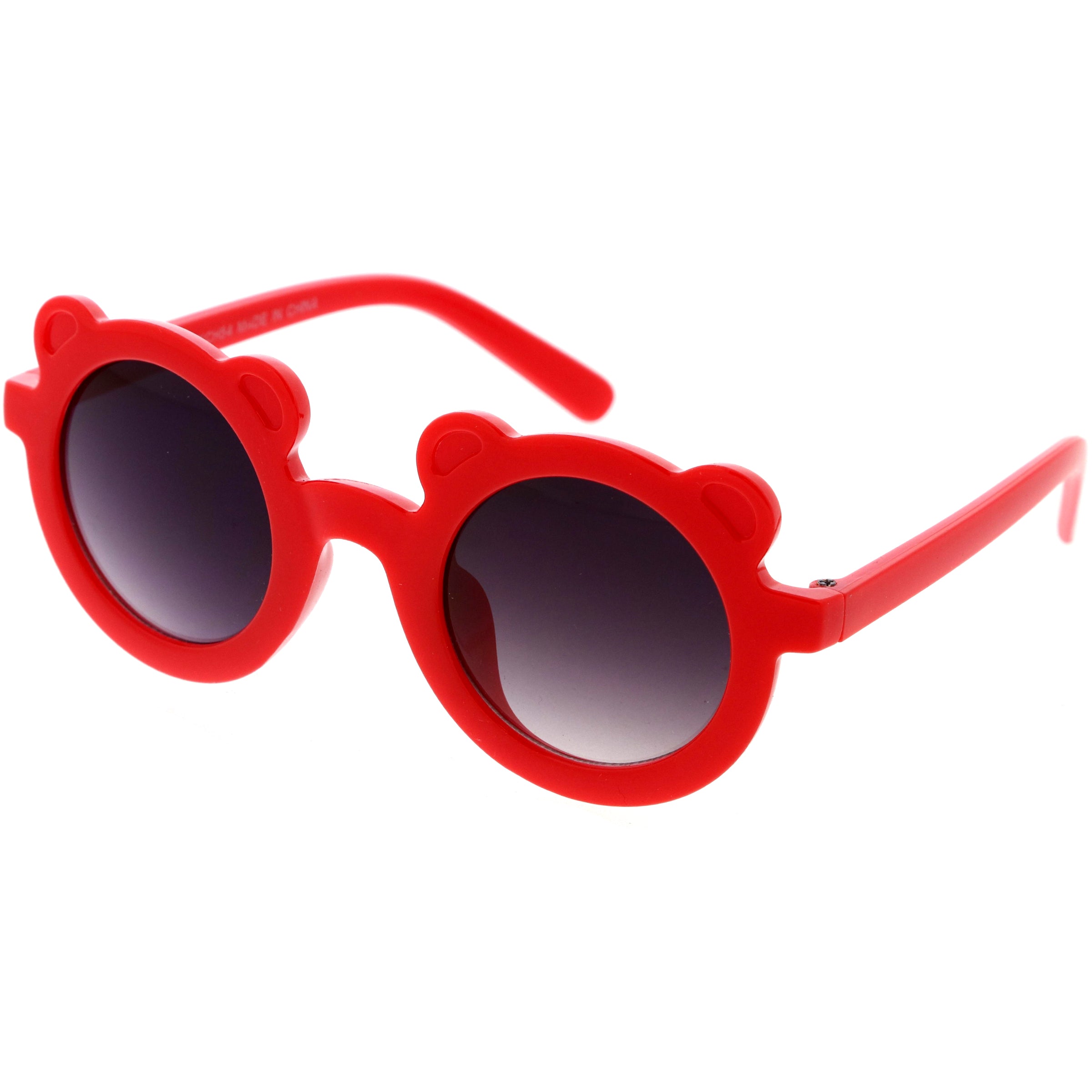 Colorful kids sunglasses with fun frames and protective lenses, perfect for outdoor play and sun protection