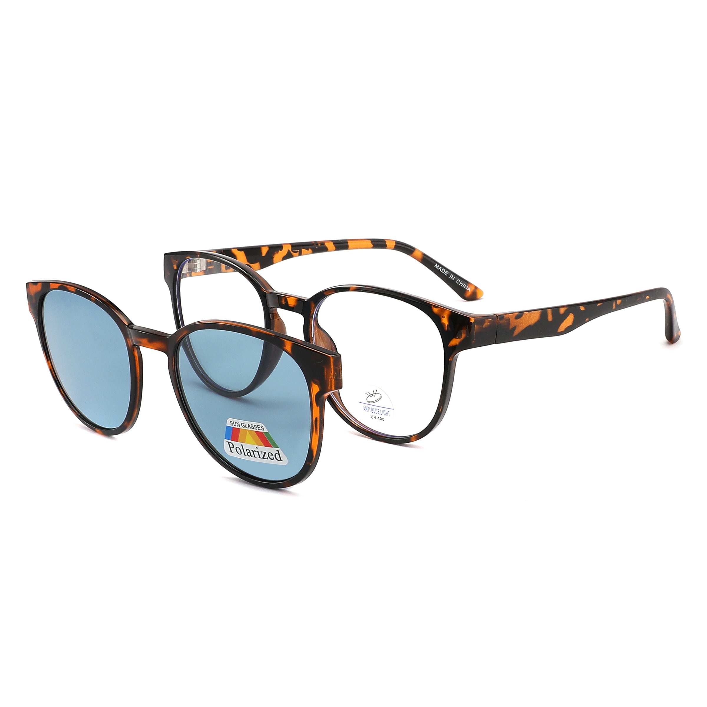 SA1274 (Set of 12) Blue Light Blocking Lens with Polarized Clip On