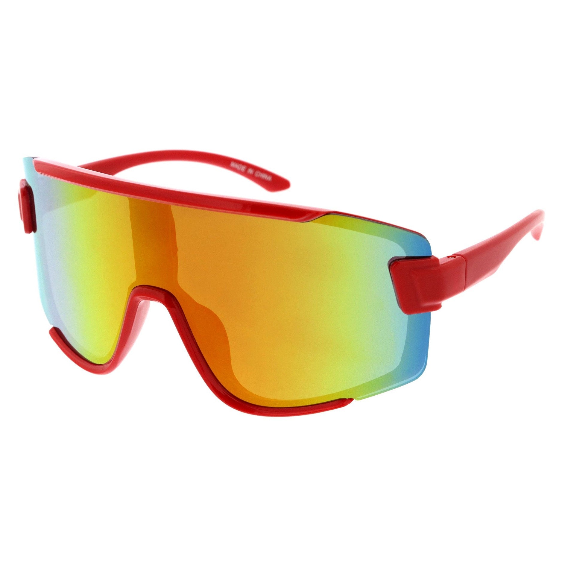 Colorful kids sunglasses with fun frames and protective lenses, perfect for outdoor play and sun protection