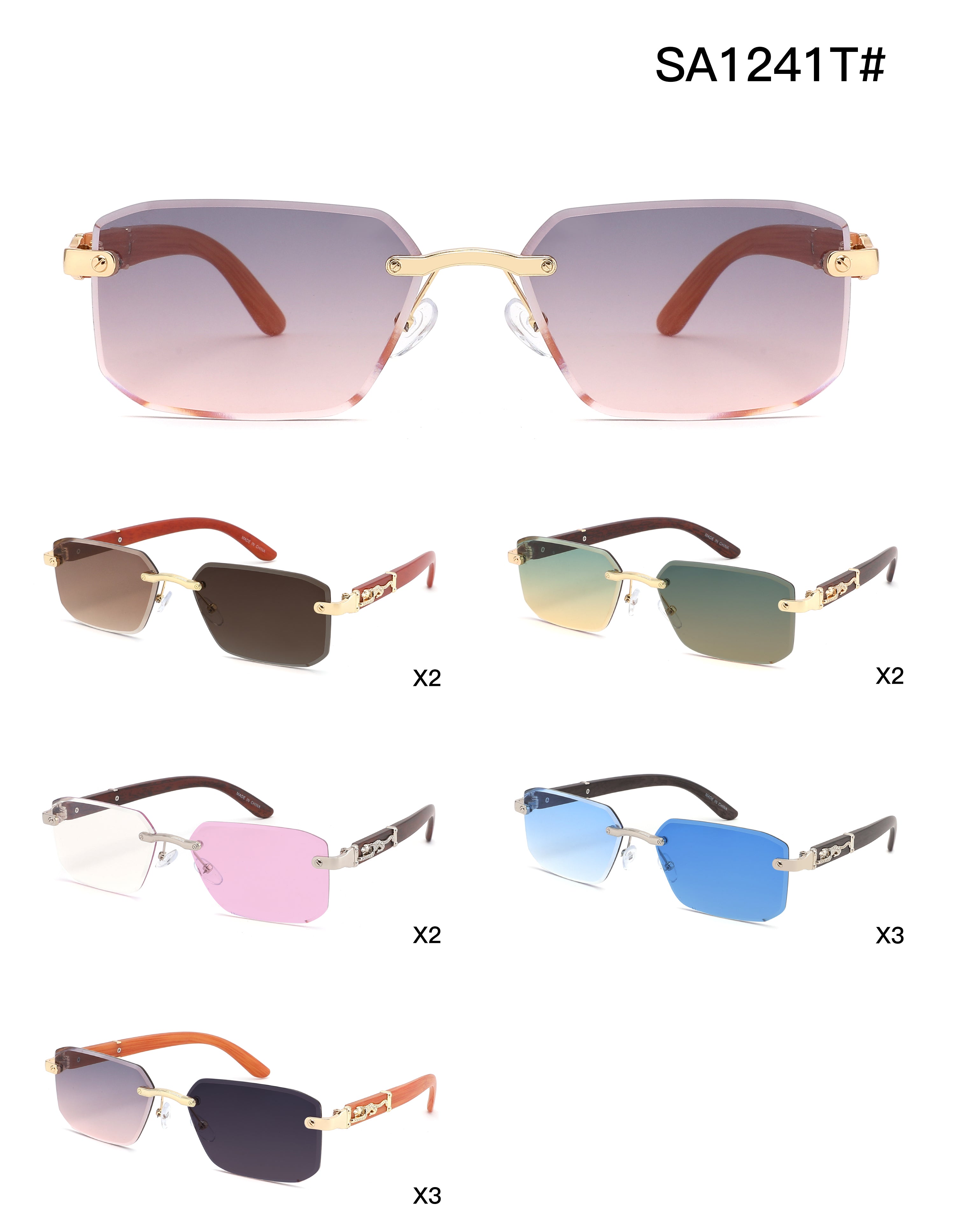 SA1241T (Set of 12) Transition Color Changing Lens