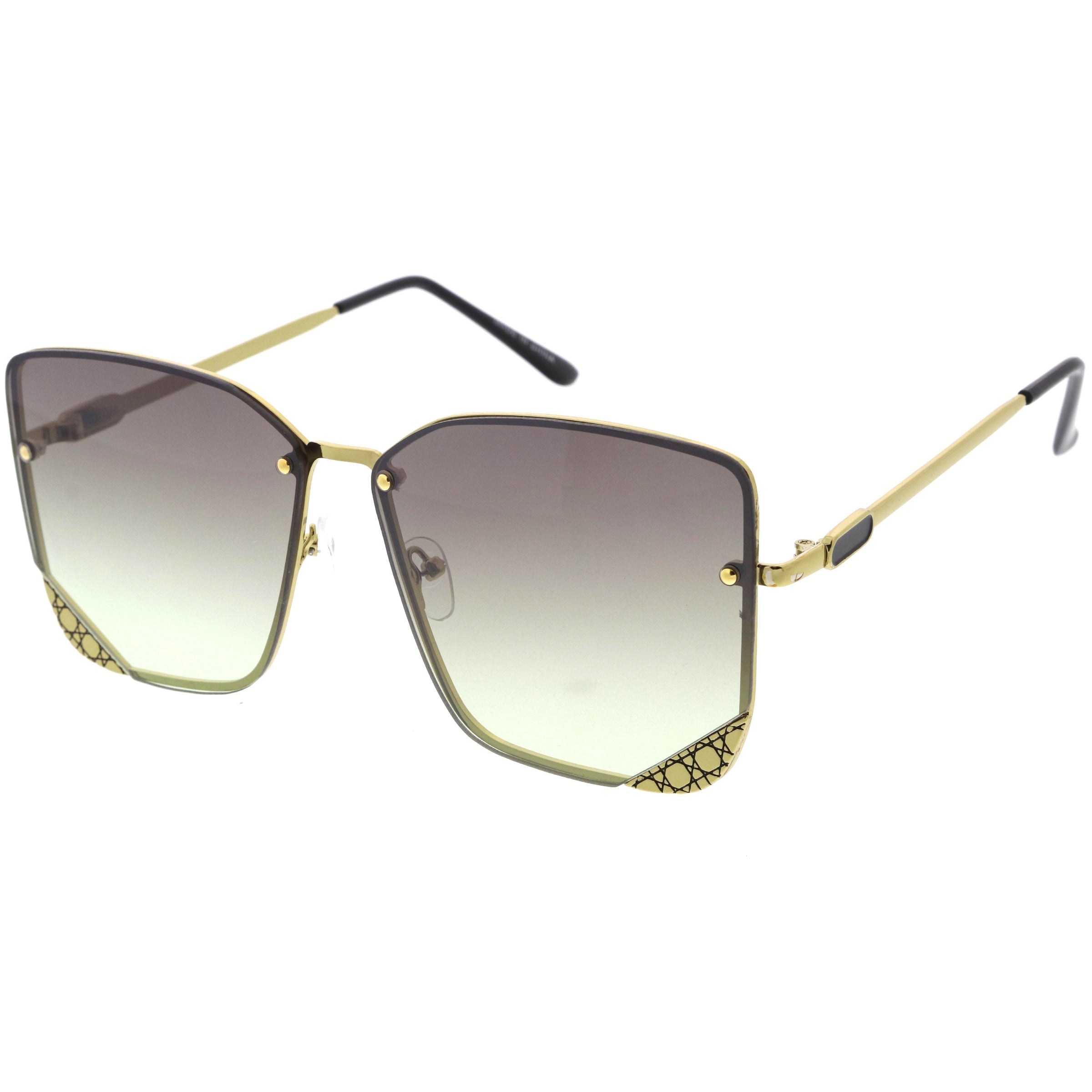 Metal sunglasses for women with a clean design and comfortable fit.