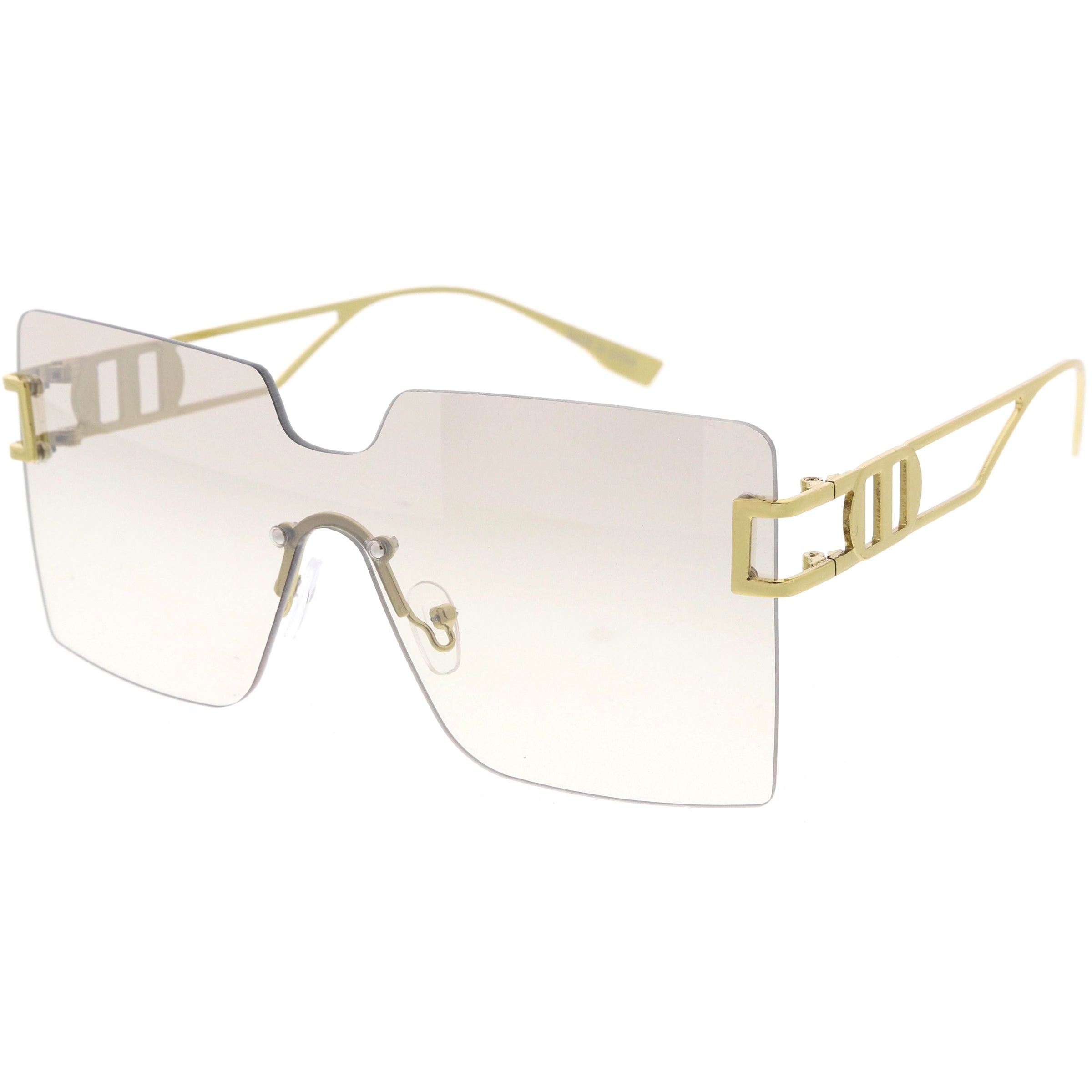 Sunglasses with a clean design and comfortable fit.