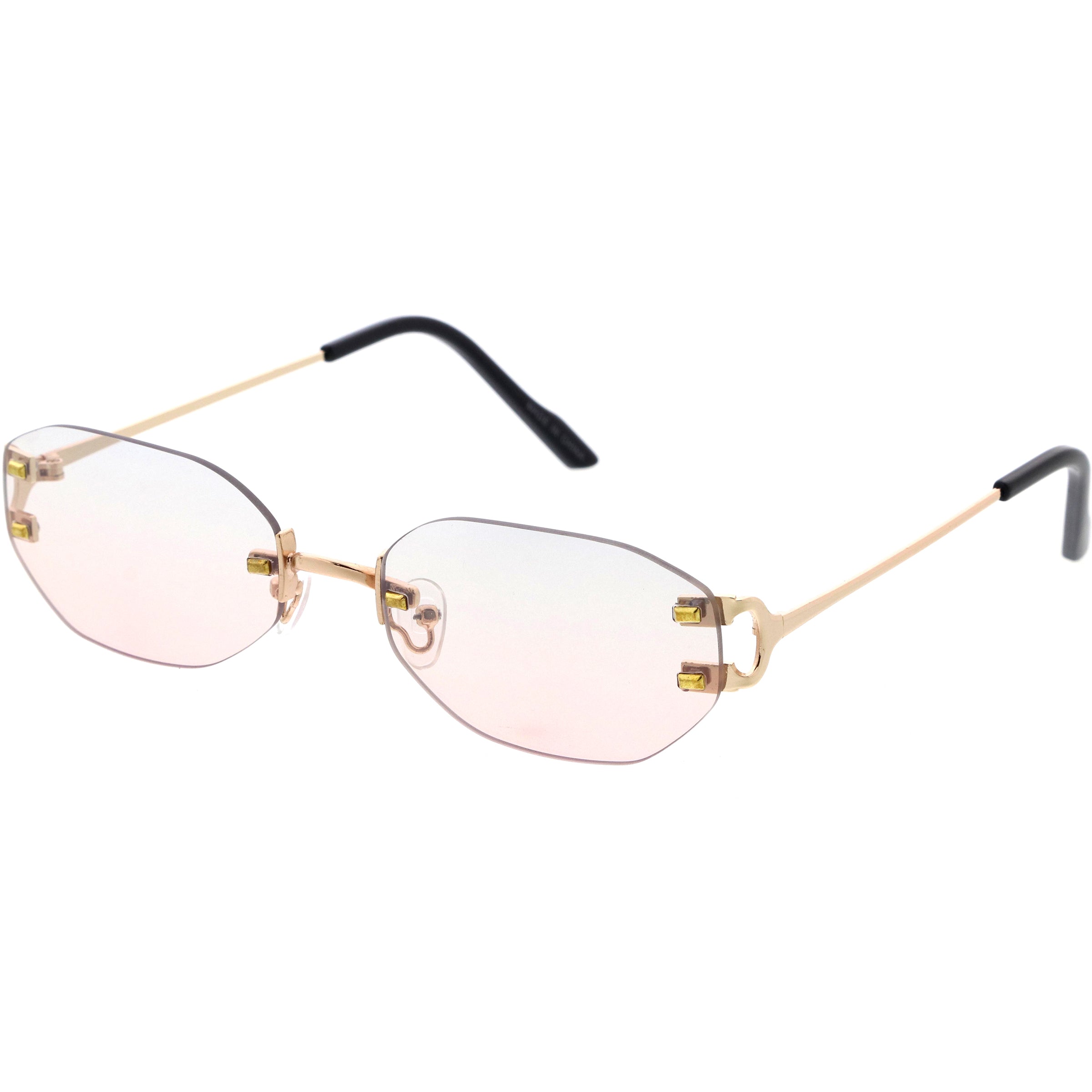 Metal sunglasses for men with a clean design and comfortable fit.