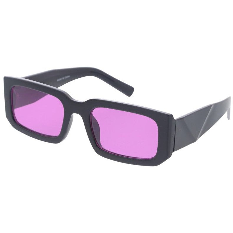 Plastic sunglasses for men with a clean design and comfortable fit.
