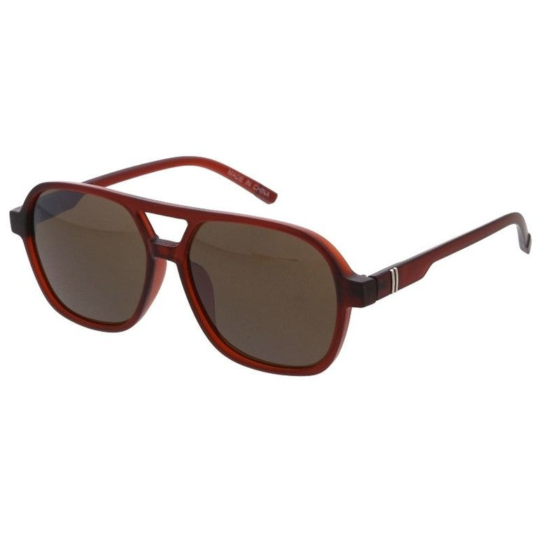 Plastic sunglasses for men with a clean design and comfortable fit.