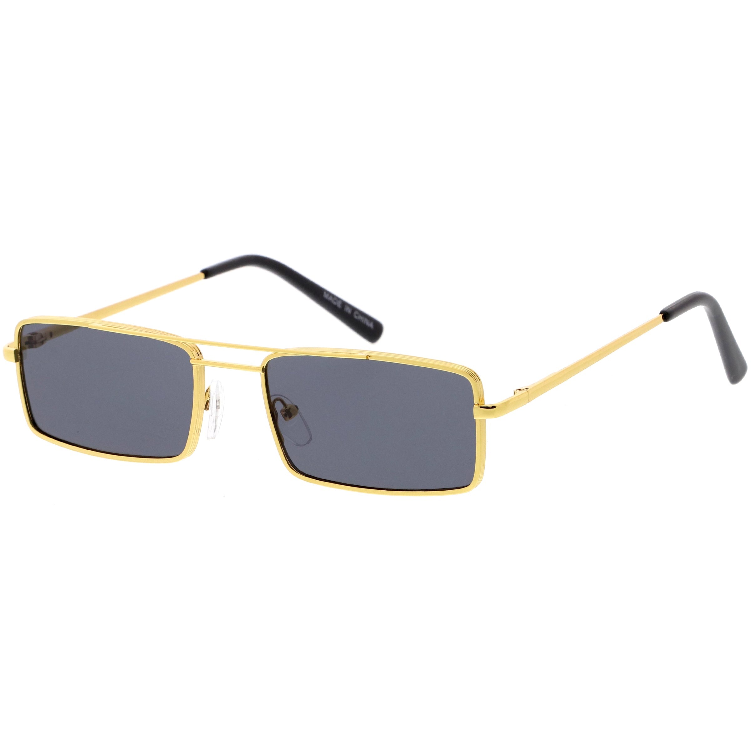 Metal sunglasses for men with a clean design and comfortable fit.