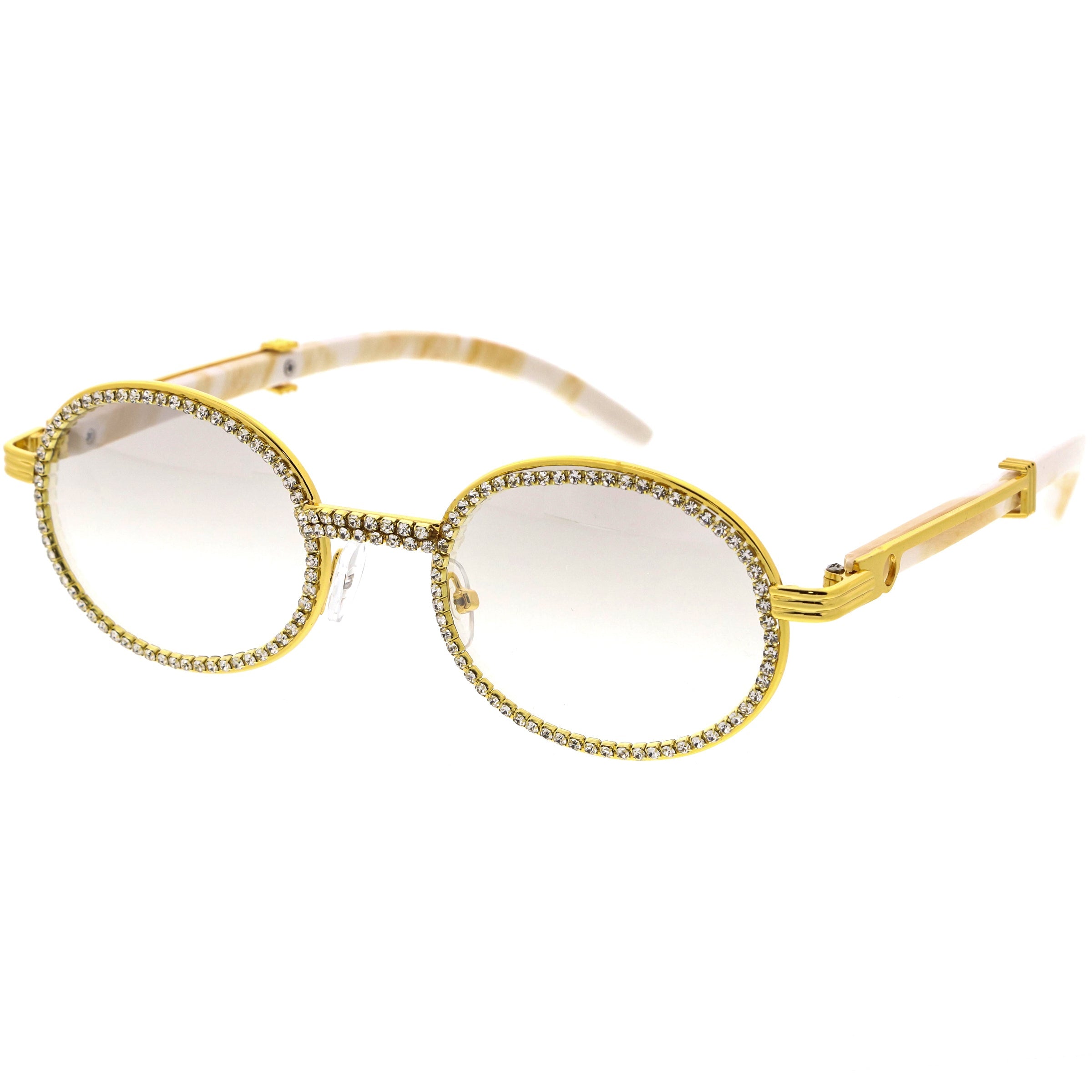 Metal sunglasses for men with a clean design and comfortable fit.