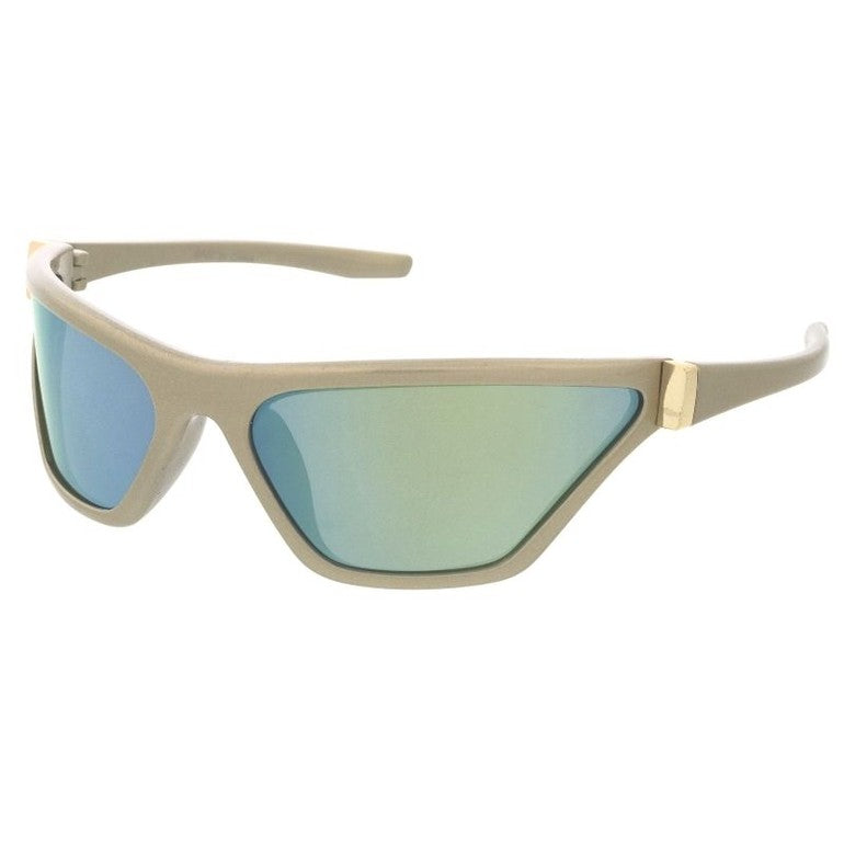 Plastic sunglasses for men with a clean design and comfortable fit.