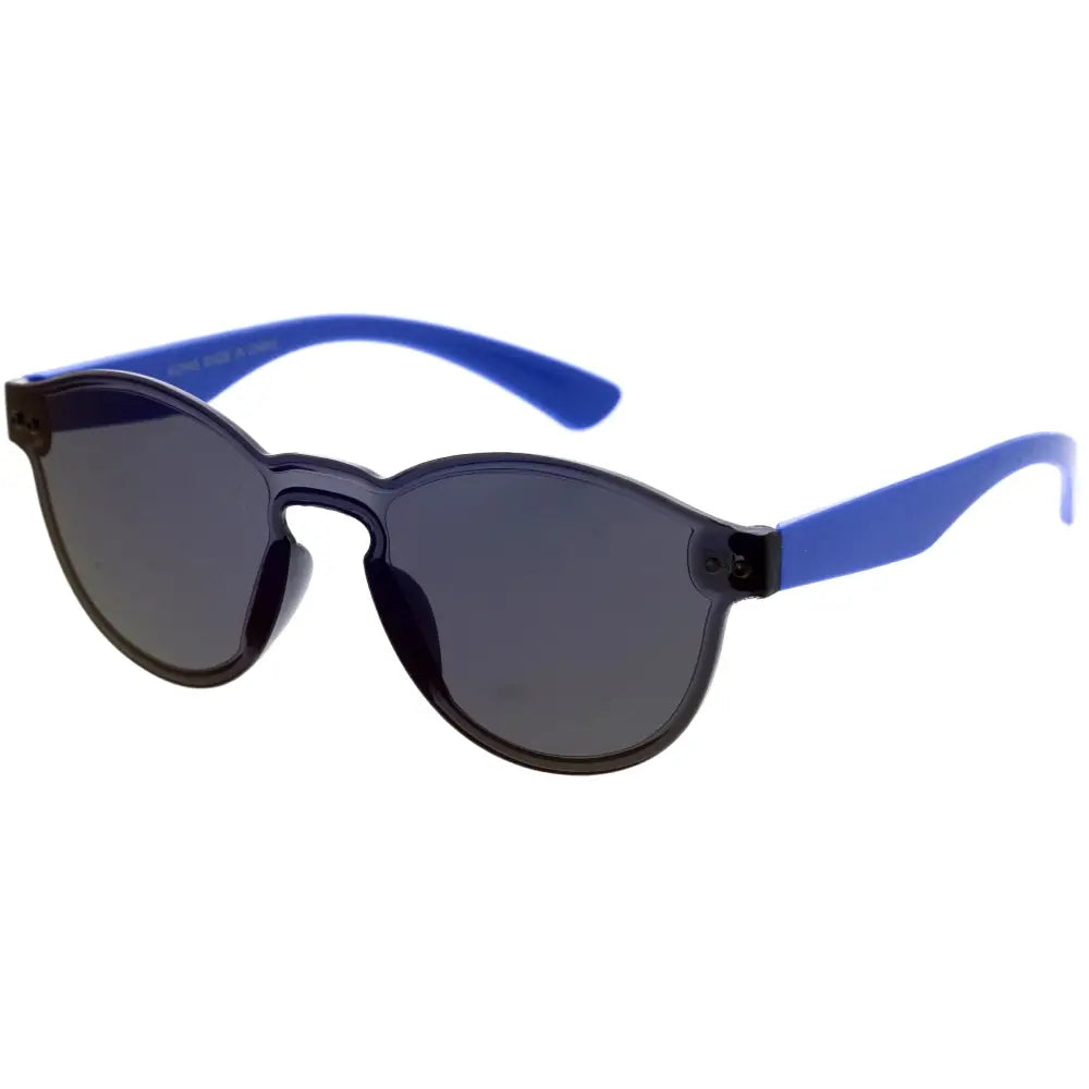 Colorful kids sunglasses with fun frames and protective lenses, perfect for outdoor play and sun protection