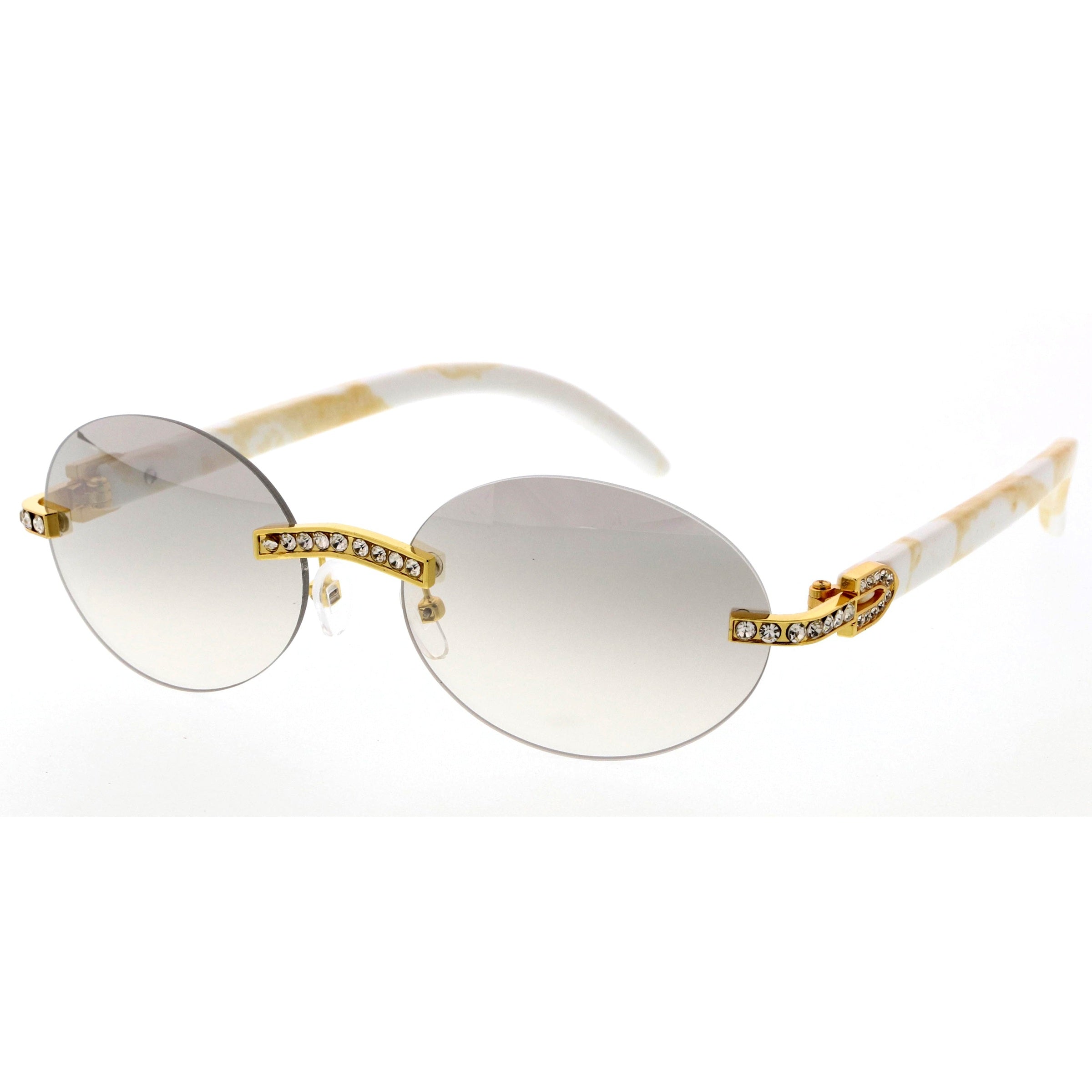 Metal sunglasses for men with a clean design and comfortable fit.