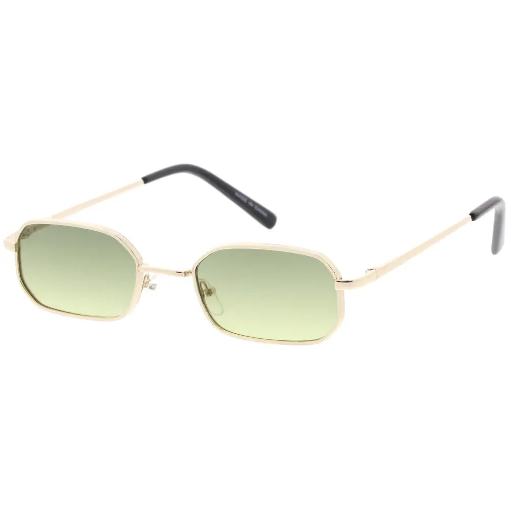 Metal sunglasses for men with a clean design and comfortable fit.