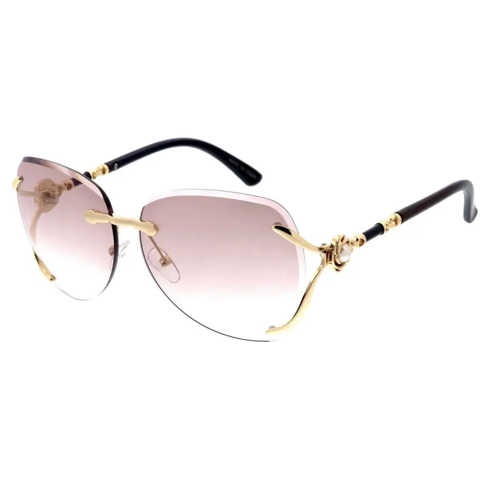 Metal sunglasses for women with a clean design and comfortable fit.