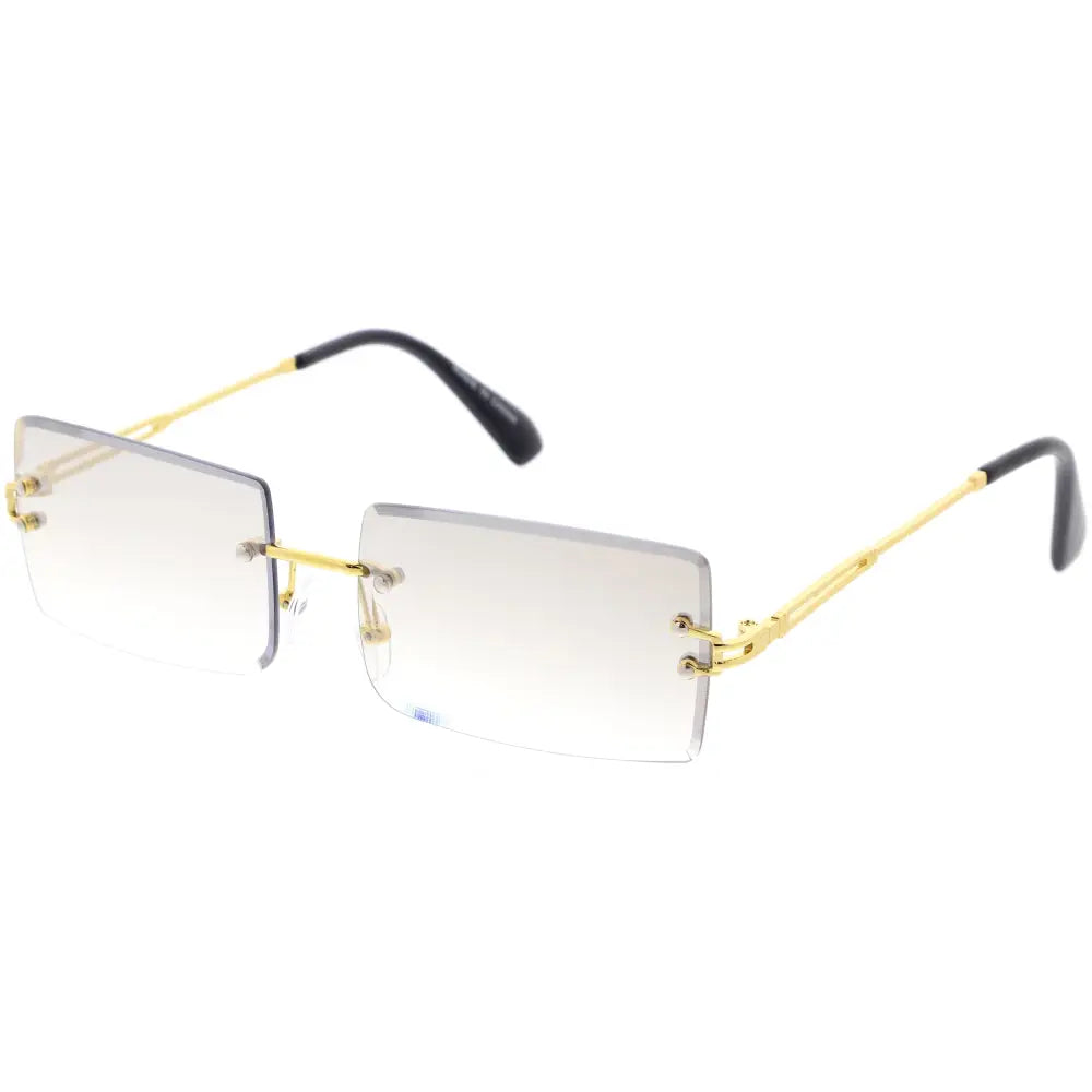 Metal sunglasses for men with a clean design and comfortable fit.
