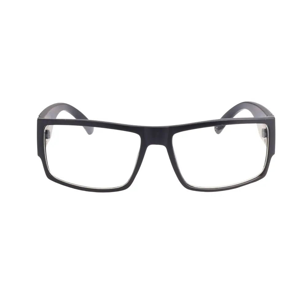 Black rectangular-framed eyeglasses with clear lenses in a sleek modern design set of 12 W3517CL
