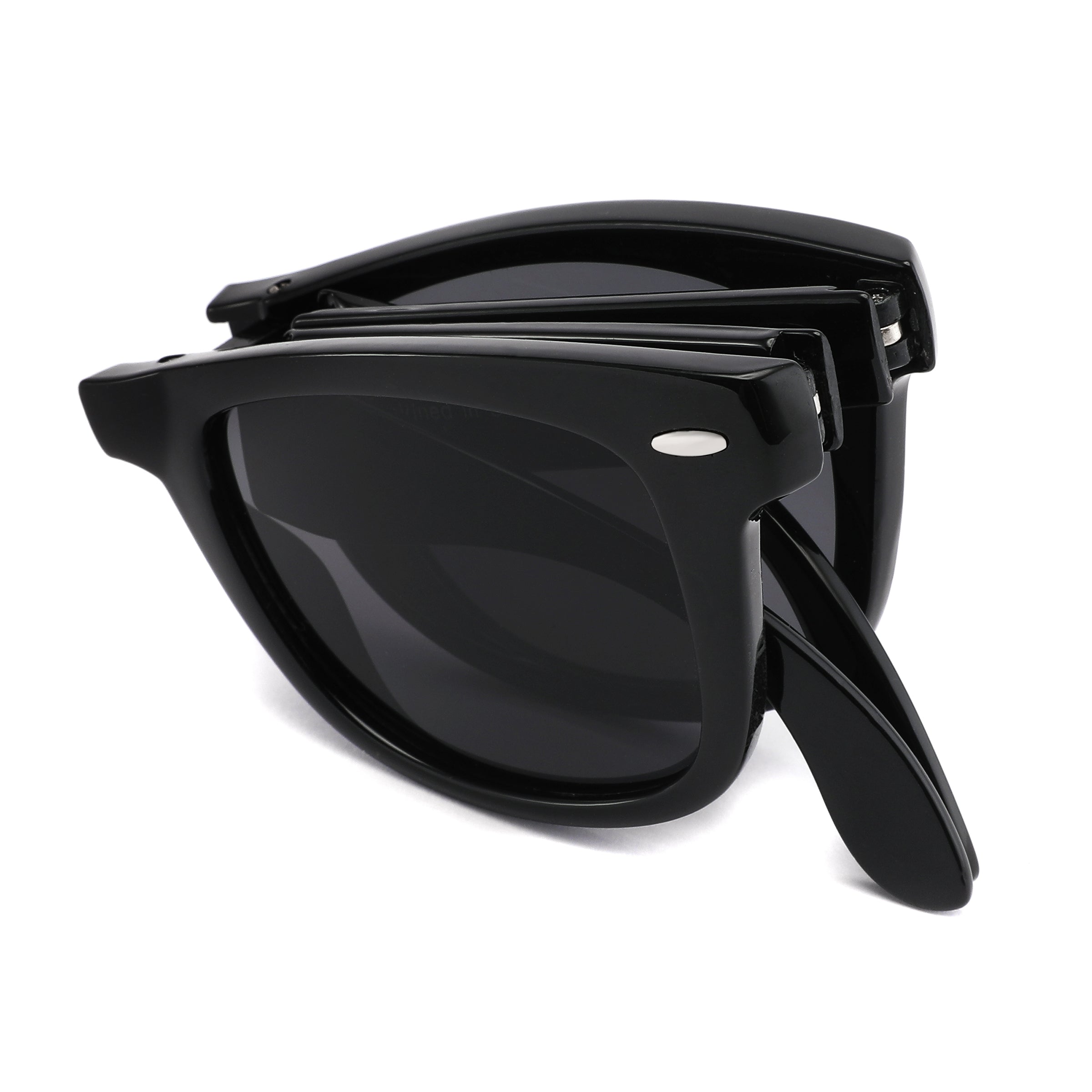 JR232 Foldable Sunglasses with Spring Hinges (Set of 12)