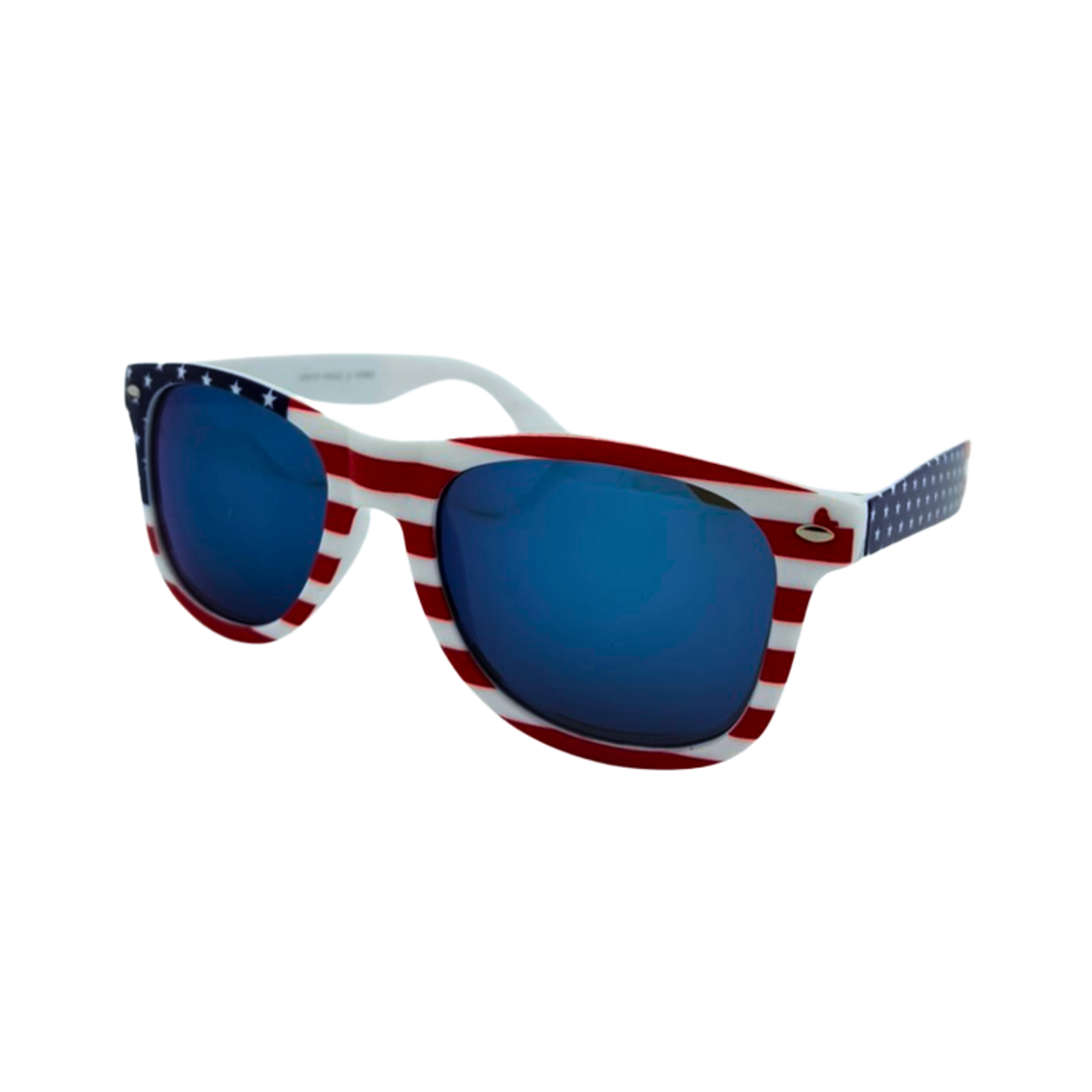 American flag print wayfarer sunglasses
