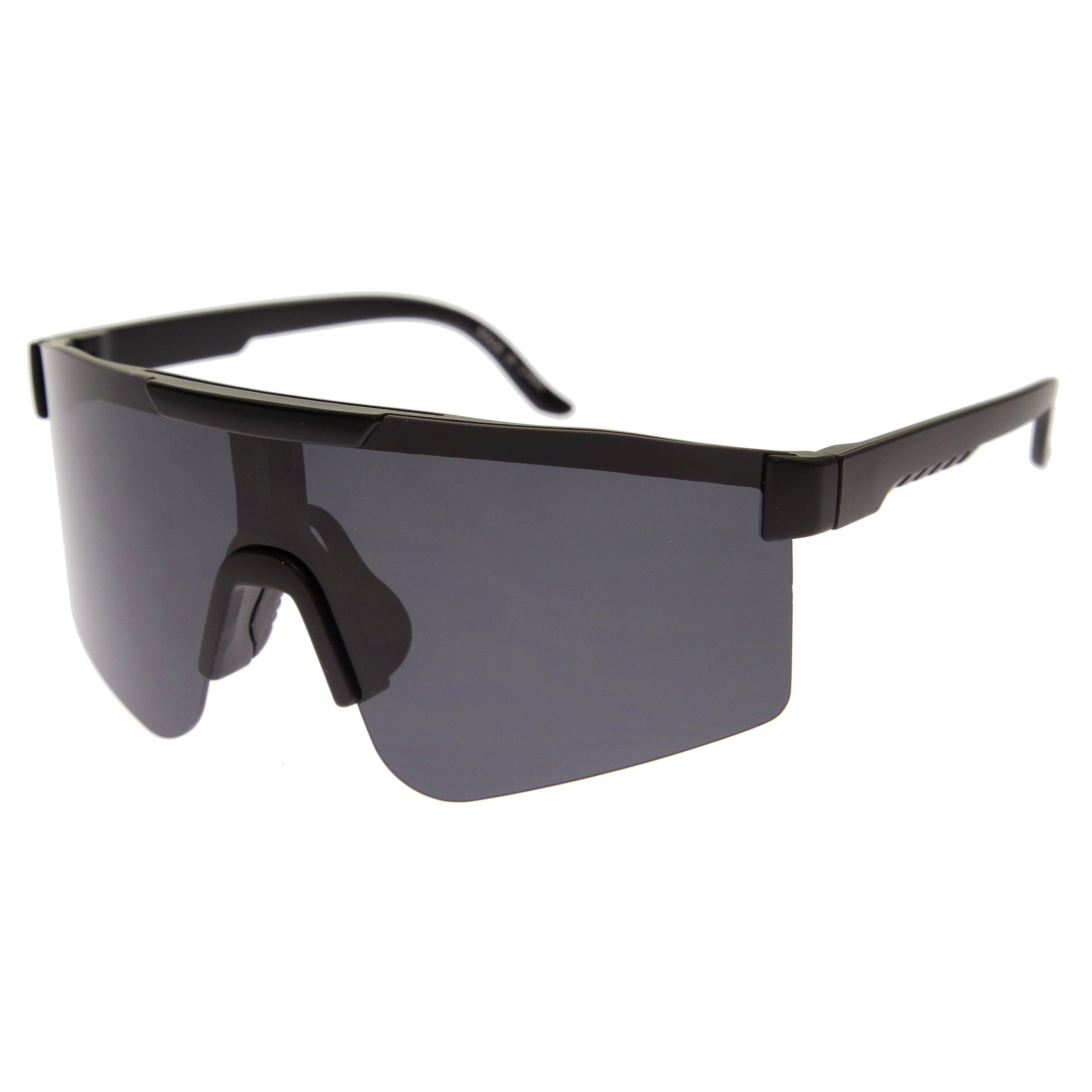 Plastic sunglasses for men with a clean design and comfortable fit.