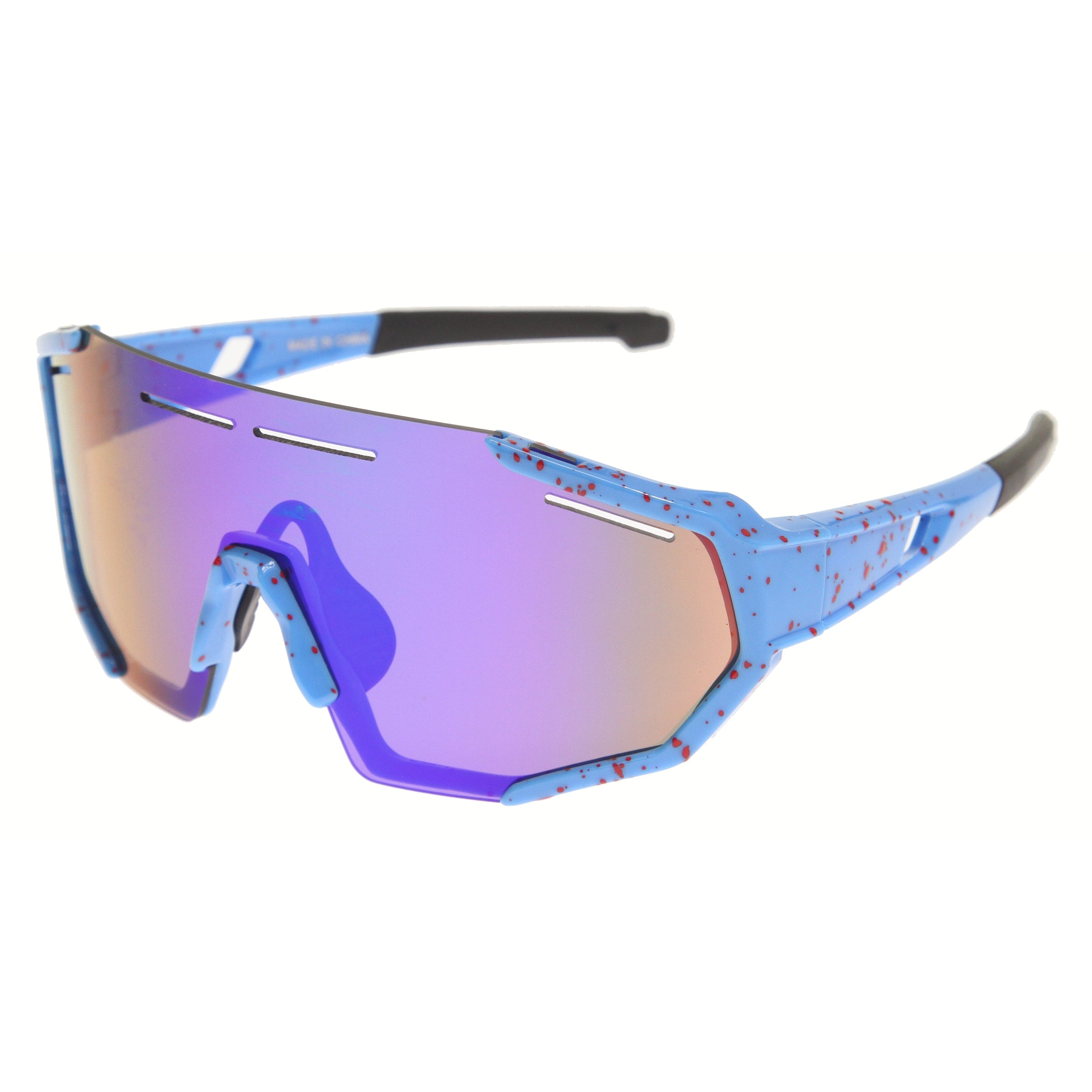 Colorful kids sunglasses with fun frames and protective lenses, perfect for outdoor play and sun protection