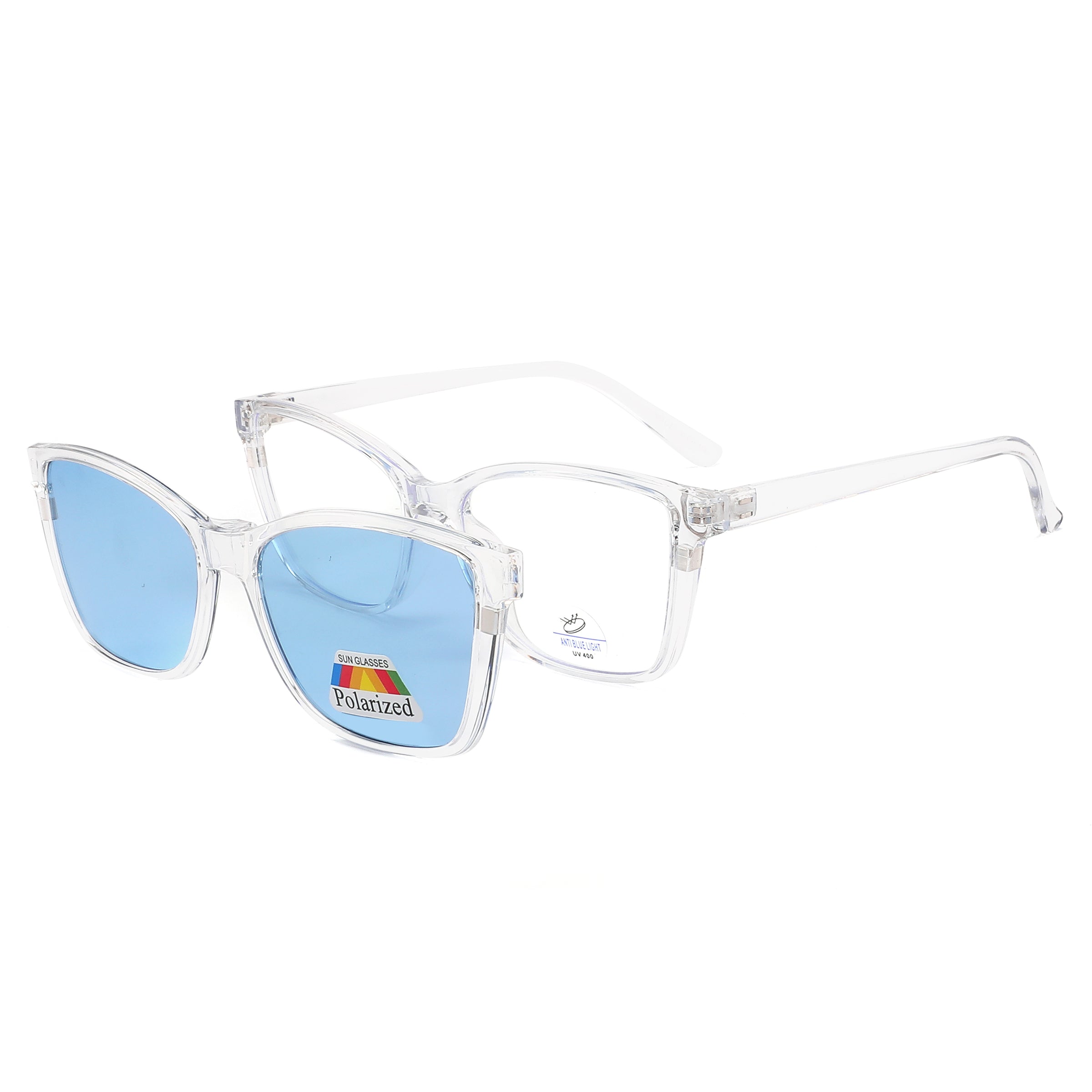 SA1276 (Set of 12) Blue Light Blocking Lens with Polarized Clip On