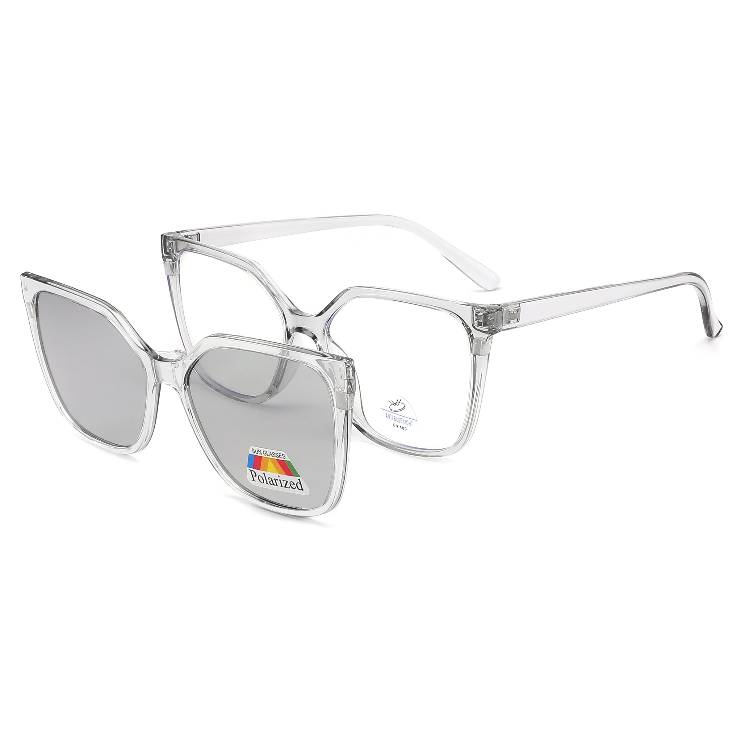 SA1275 (Set of 12) Blue Light Blocking Lens with Polarized Clip On