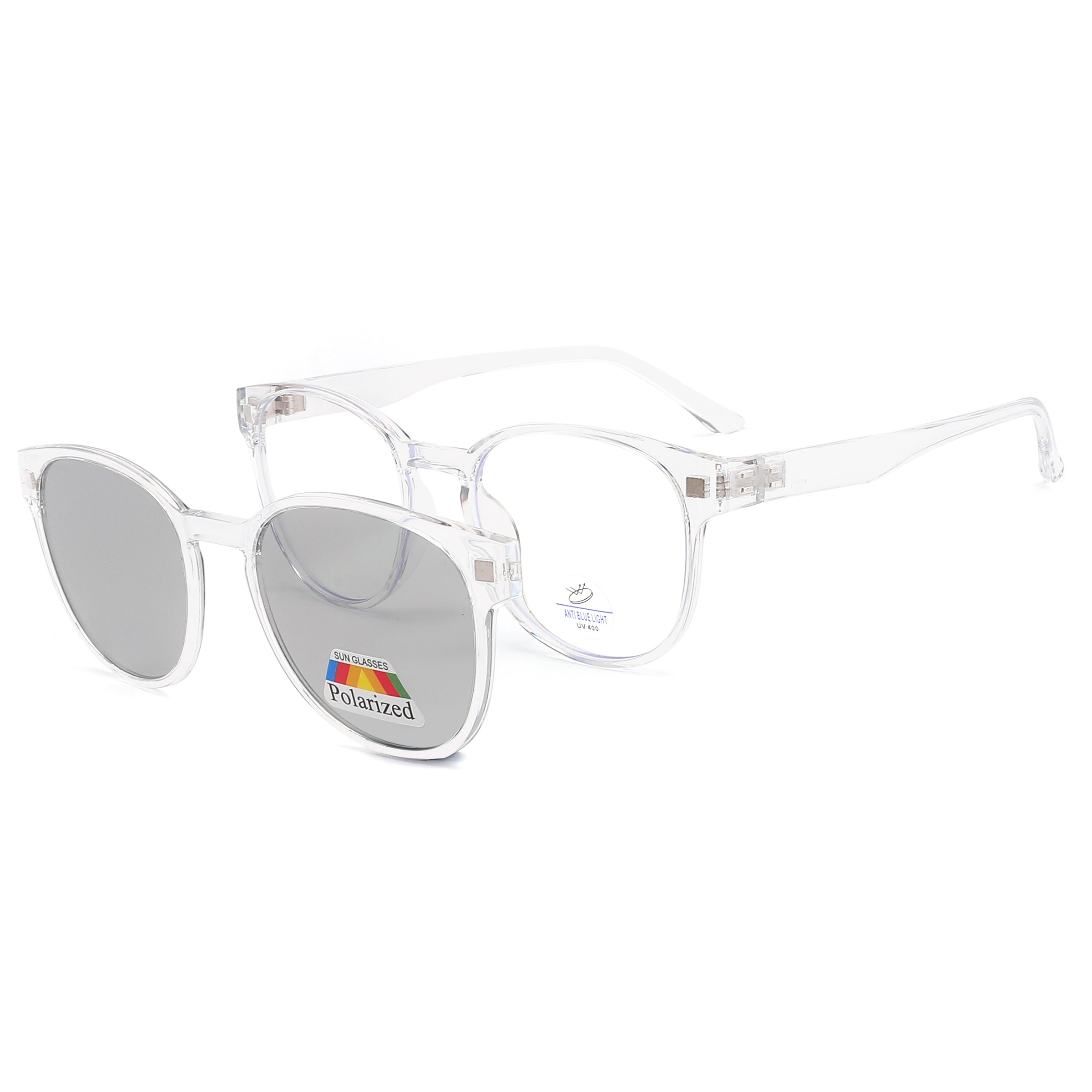 SA1274 (Set of 12) Blue Light Blocking Lens with Polarized Clip On