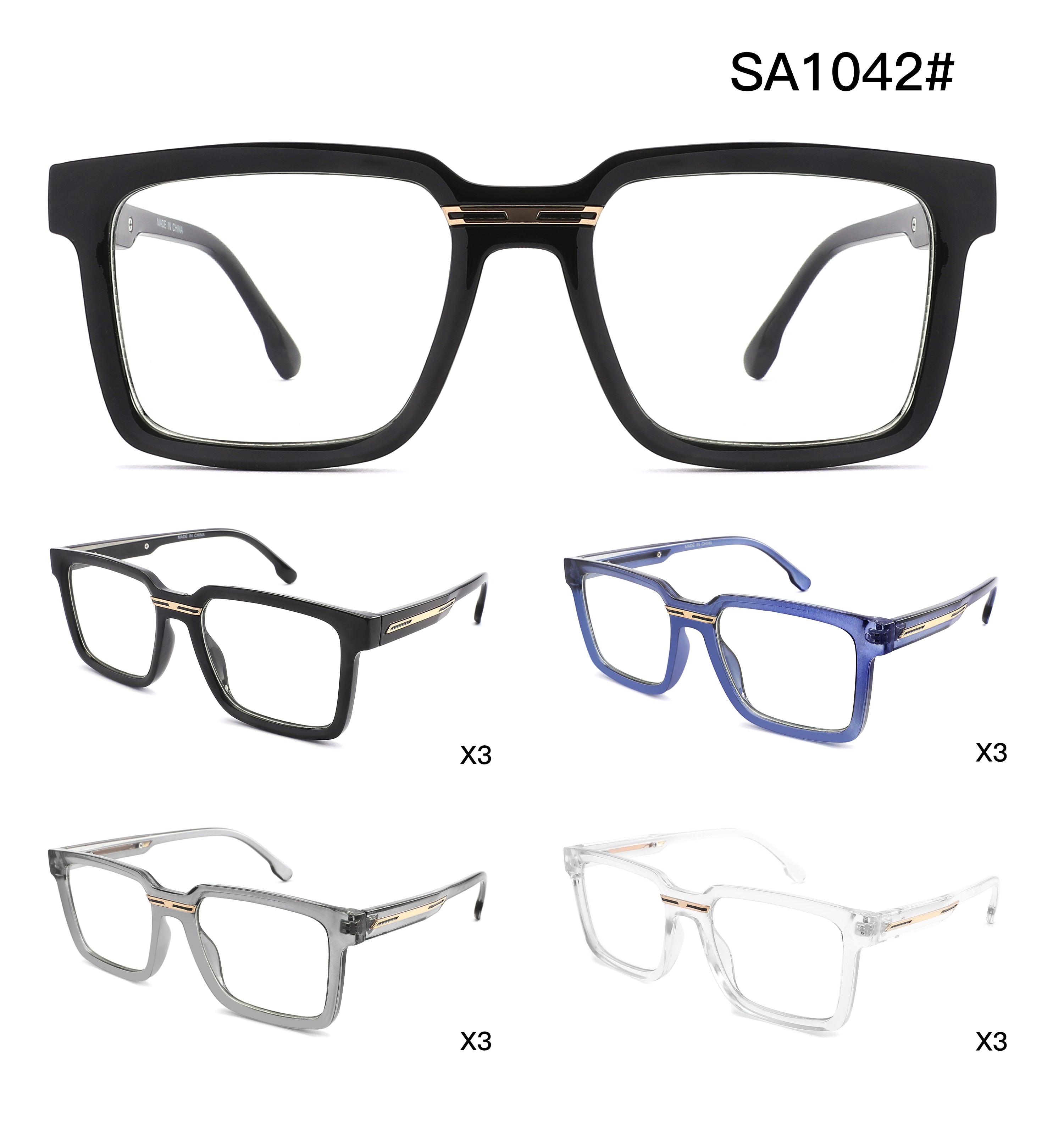 SA1042 (Set of 12) Blue Light Blocking Lens
