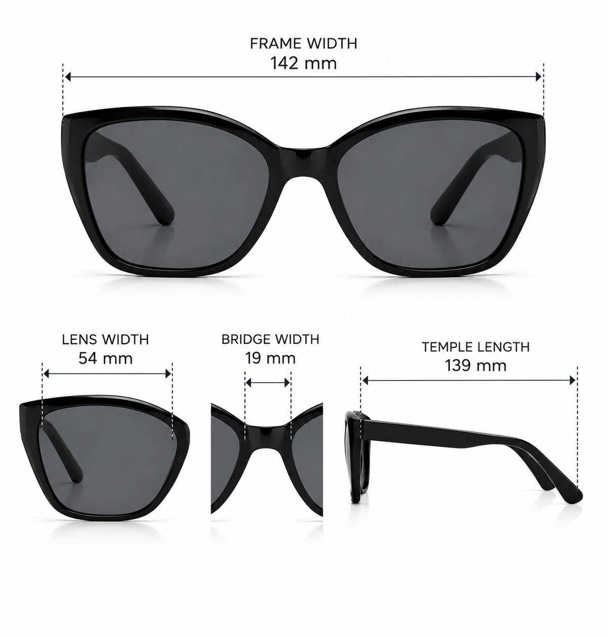 SA1277 (Set of 12) Blue Light Blocking Lens with Polarized Clip On