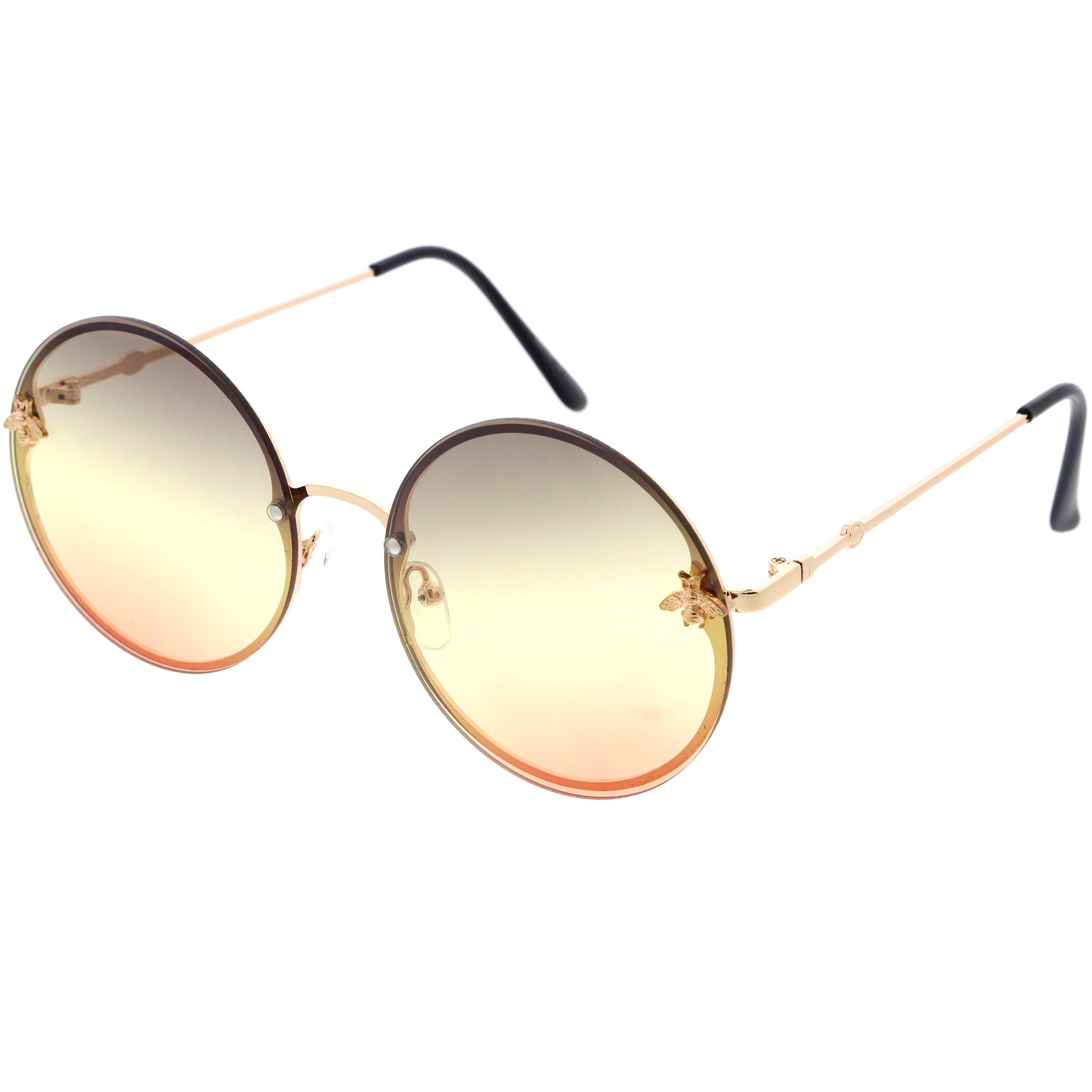 Metal sunglasses for women with a clean design and comfortable fit.