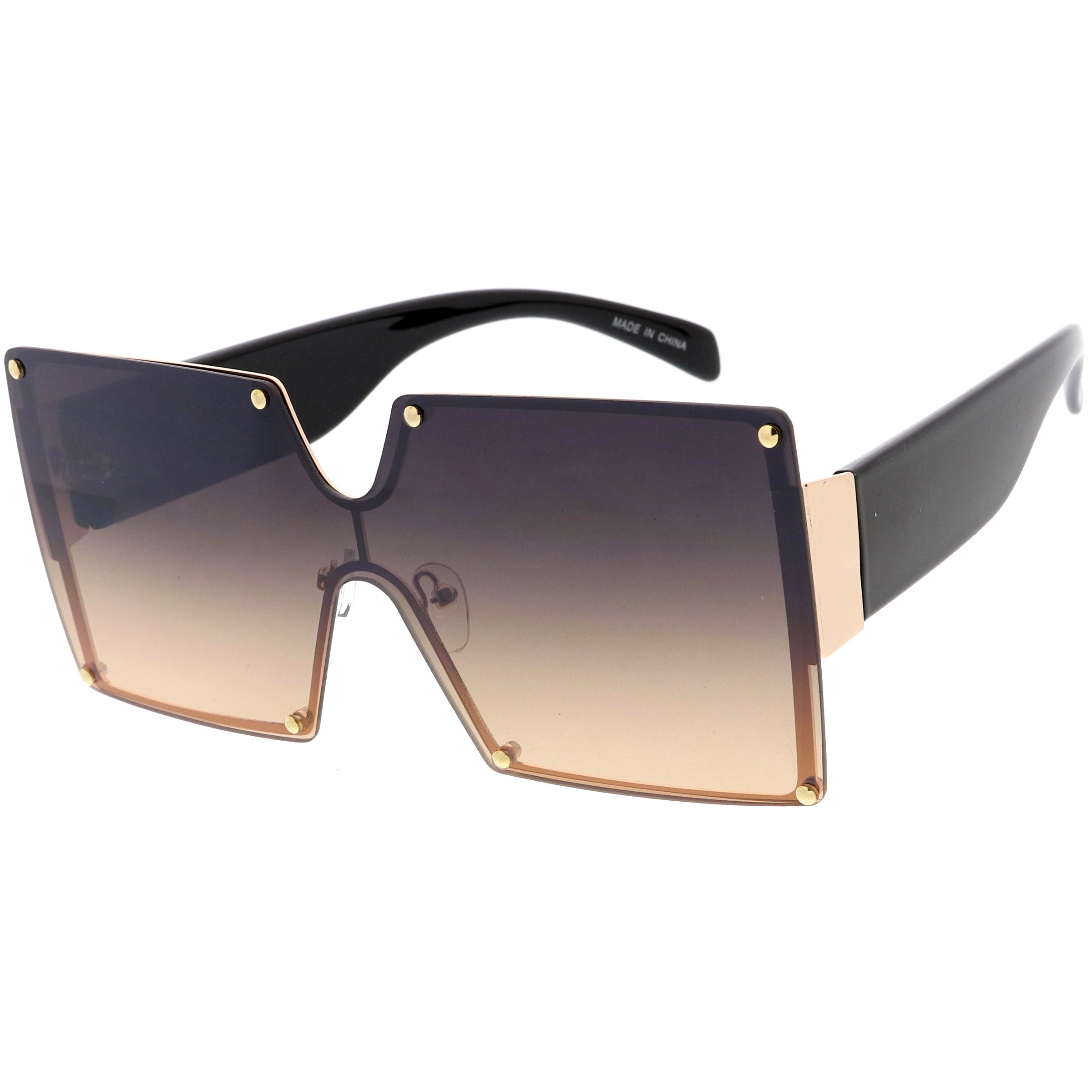 Sunglasses with a clean design and comfortable fit.
