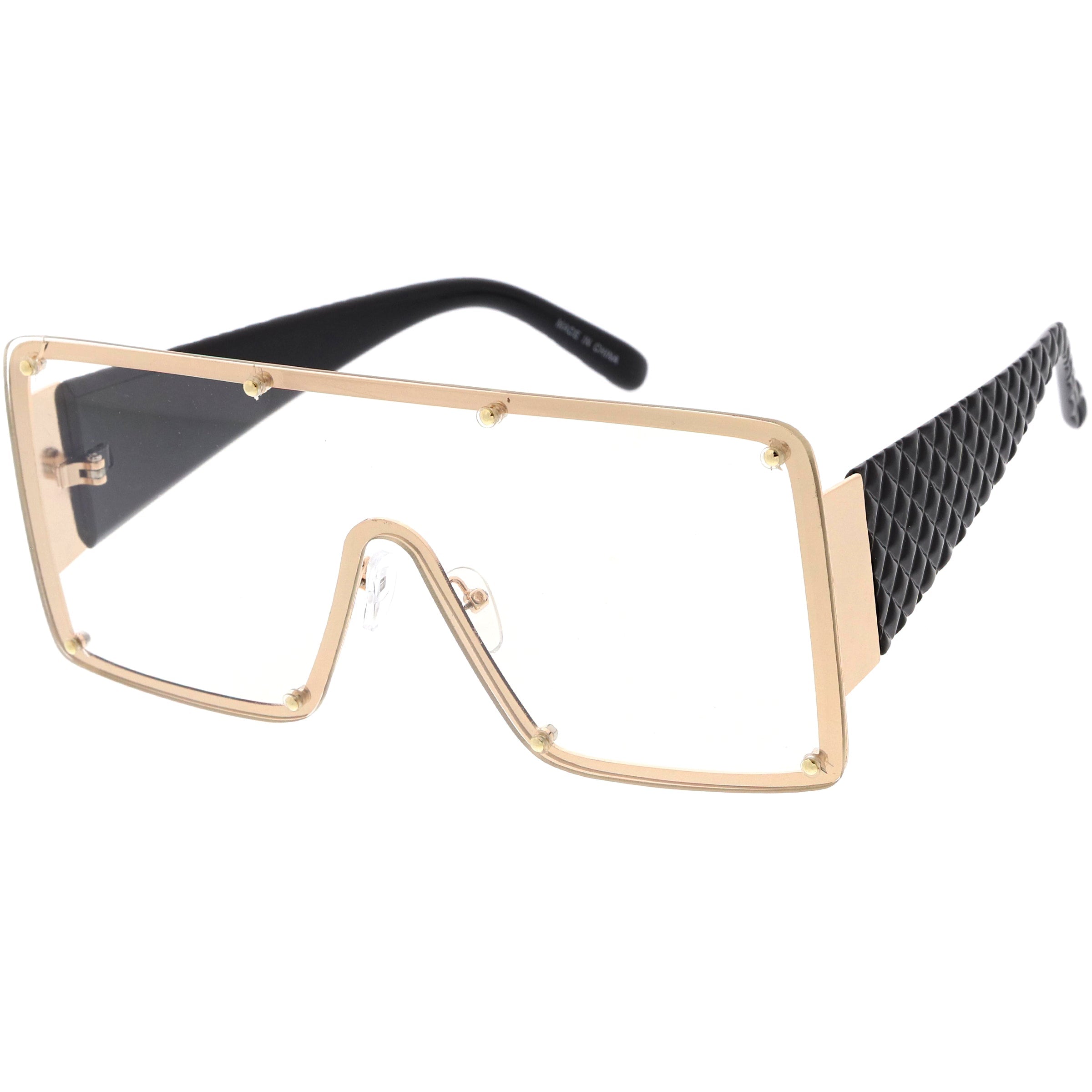Sunglasses with a clean design and comfortable fit.