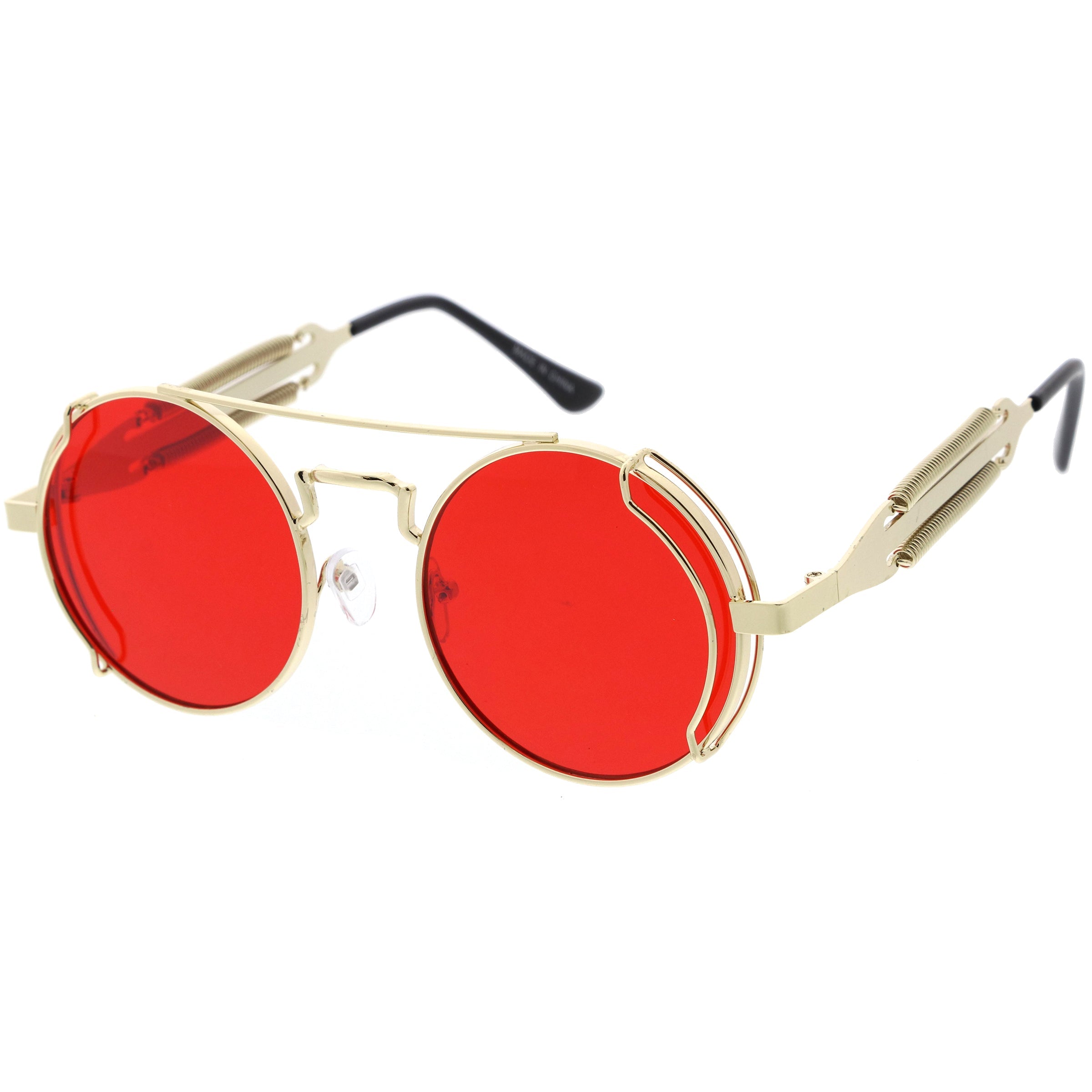 Stylish sunglasses with a sleek frame and tinted lenses, providing UV protection and a fashionable look for any occasion.