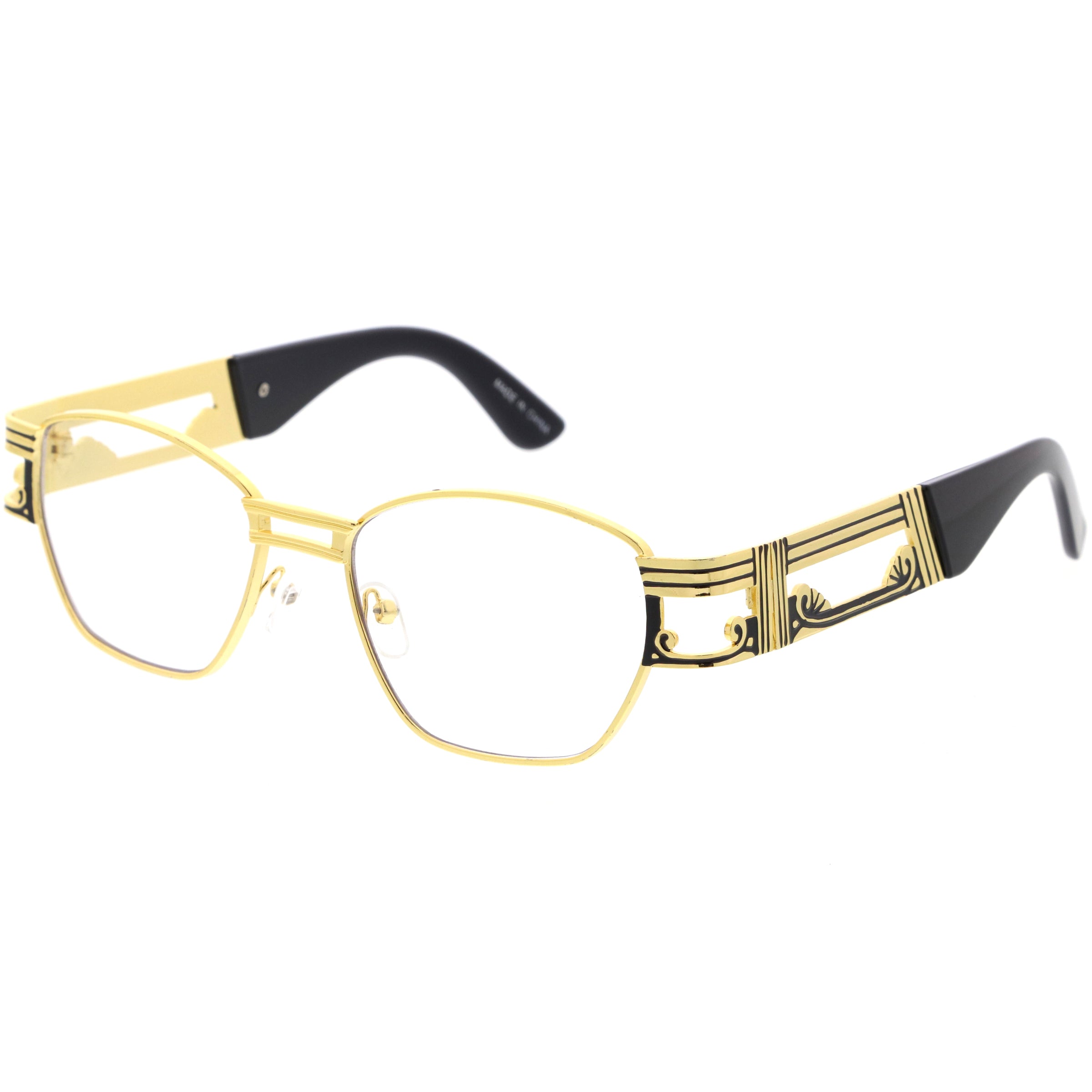 Sunglasses with a clean design and comfortable fit.