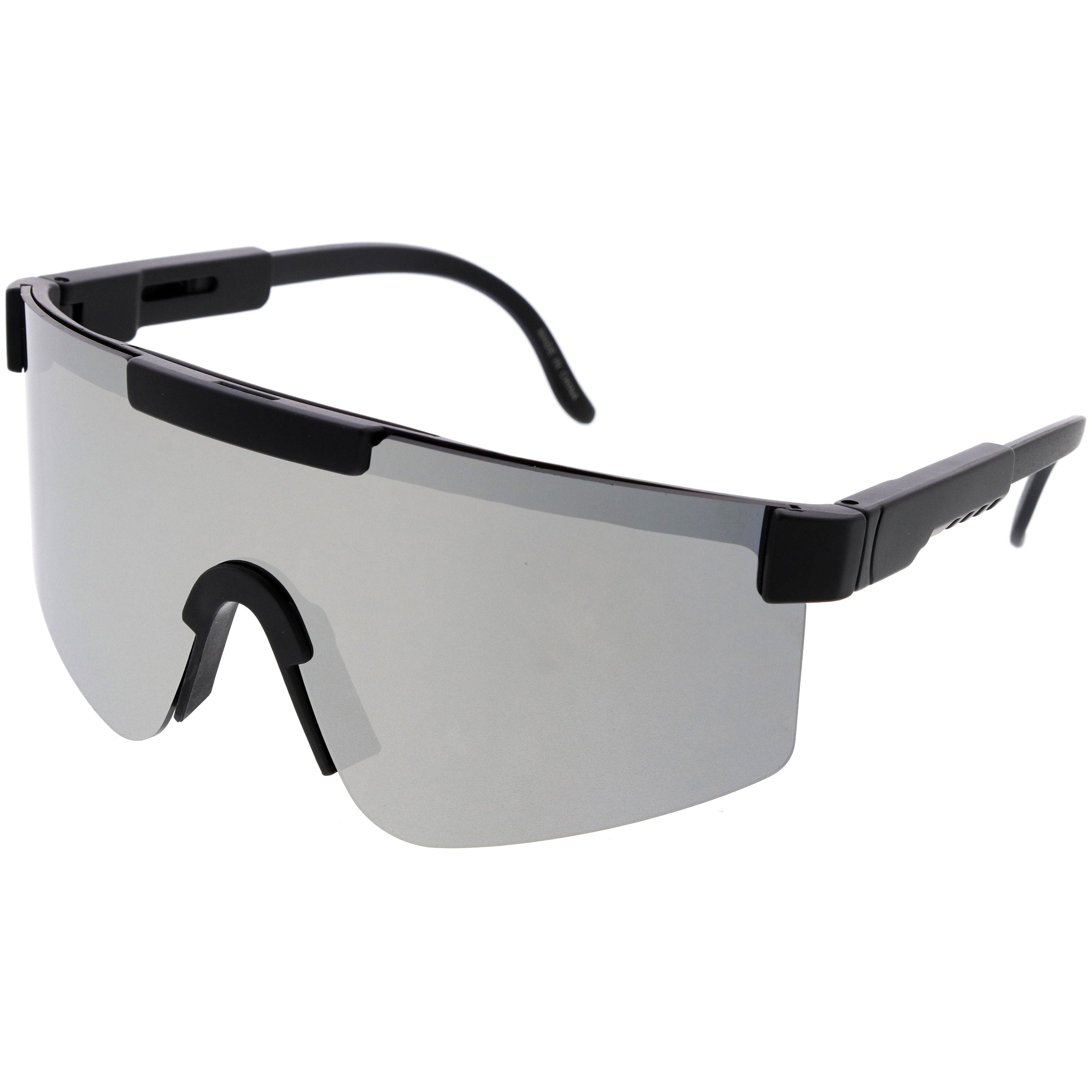 Plastic sunglasses for men with a clean design and comfortable fit.