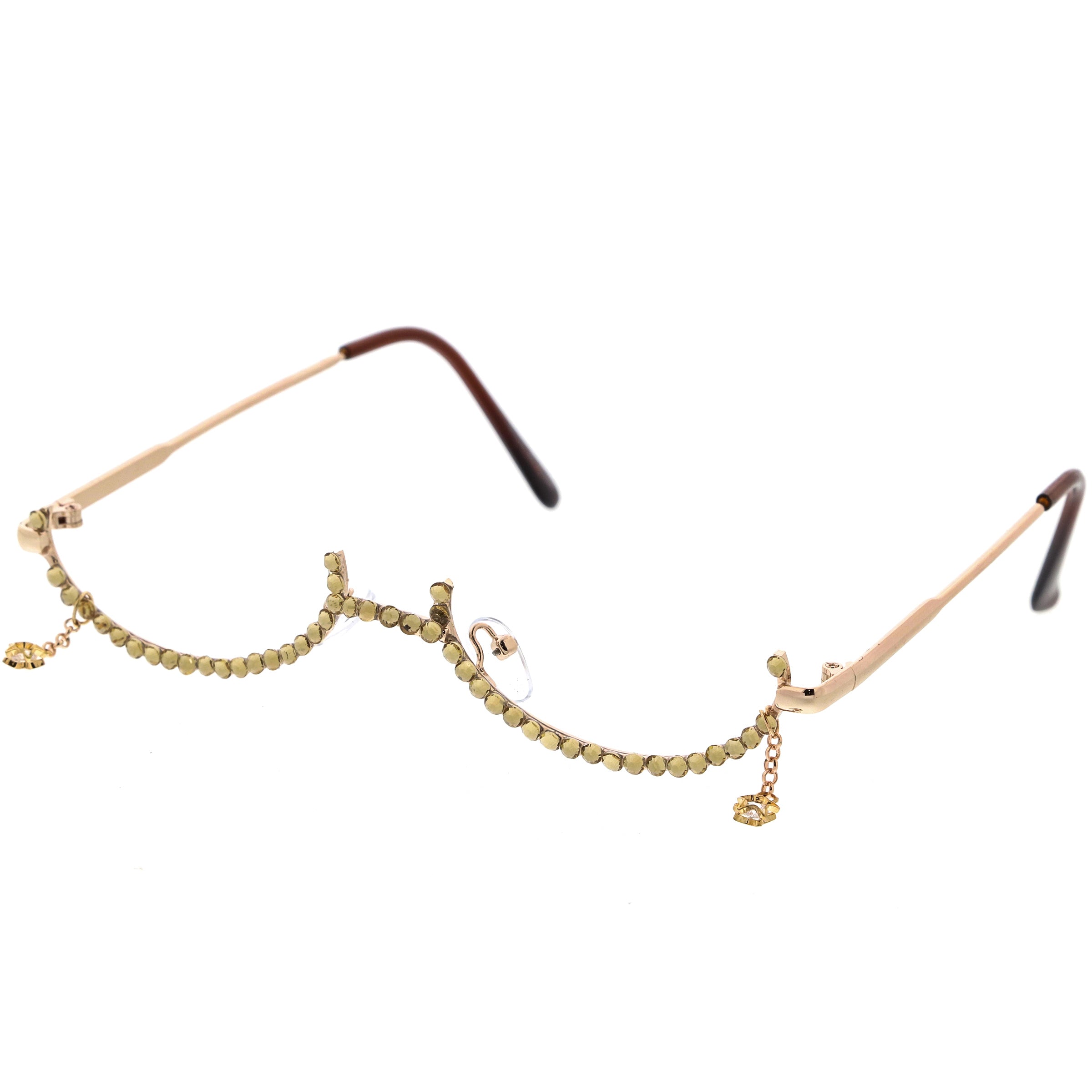 Metal sunglasses for women with a clean design and comfortable fit.