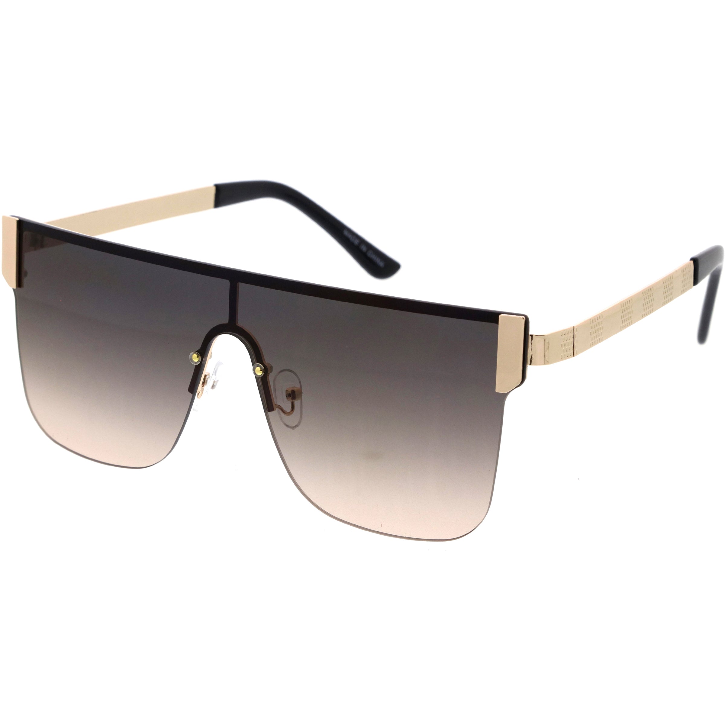 Sunglasses with a clean design and comfortable fit.
