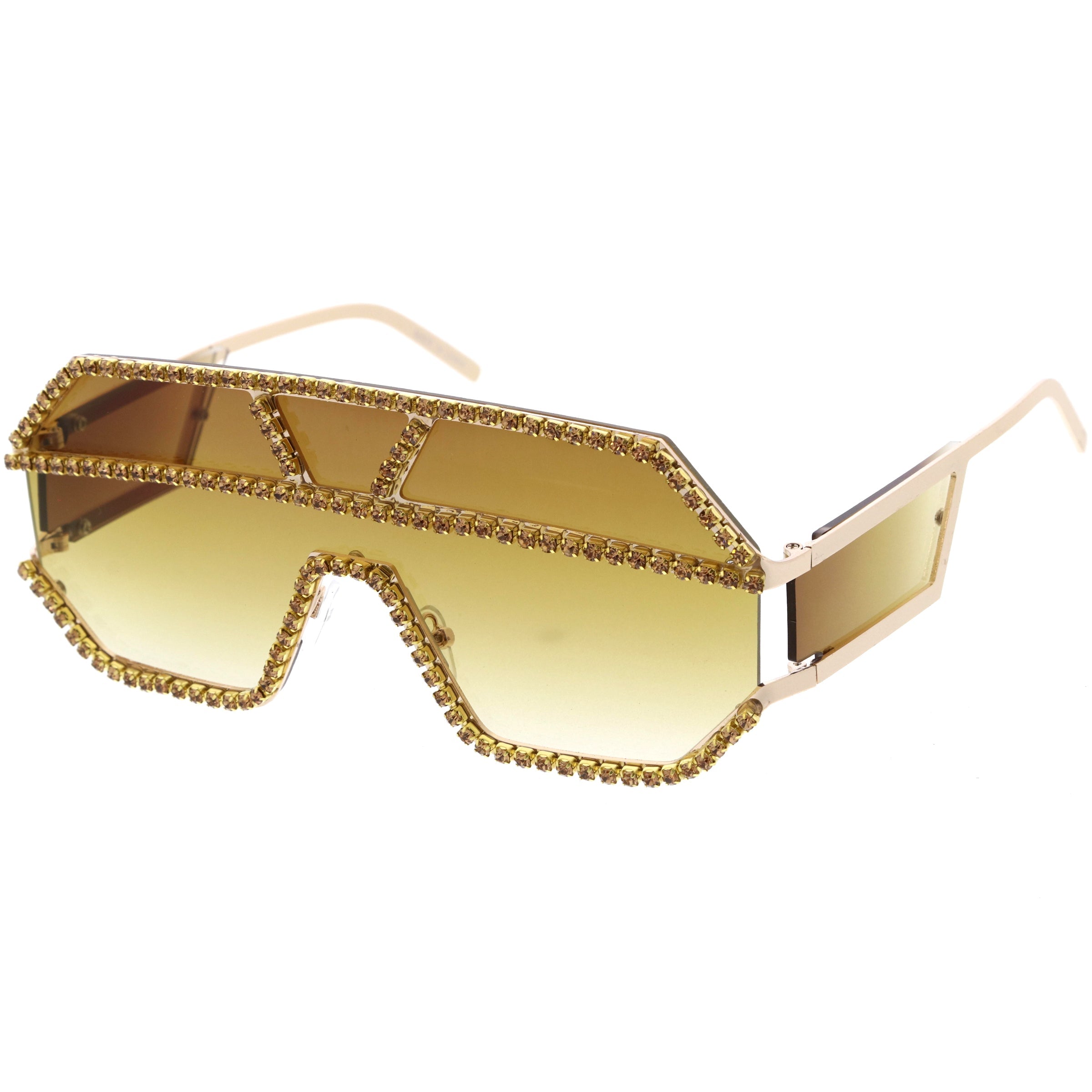 Metal sunglasses for women with a clean design and comfortable fit.