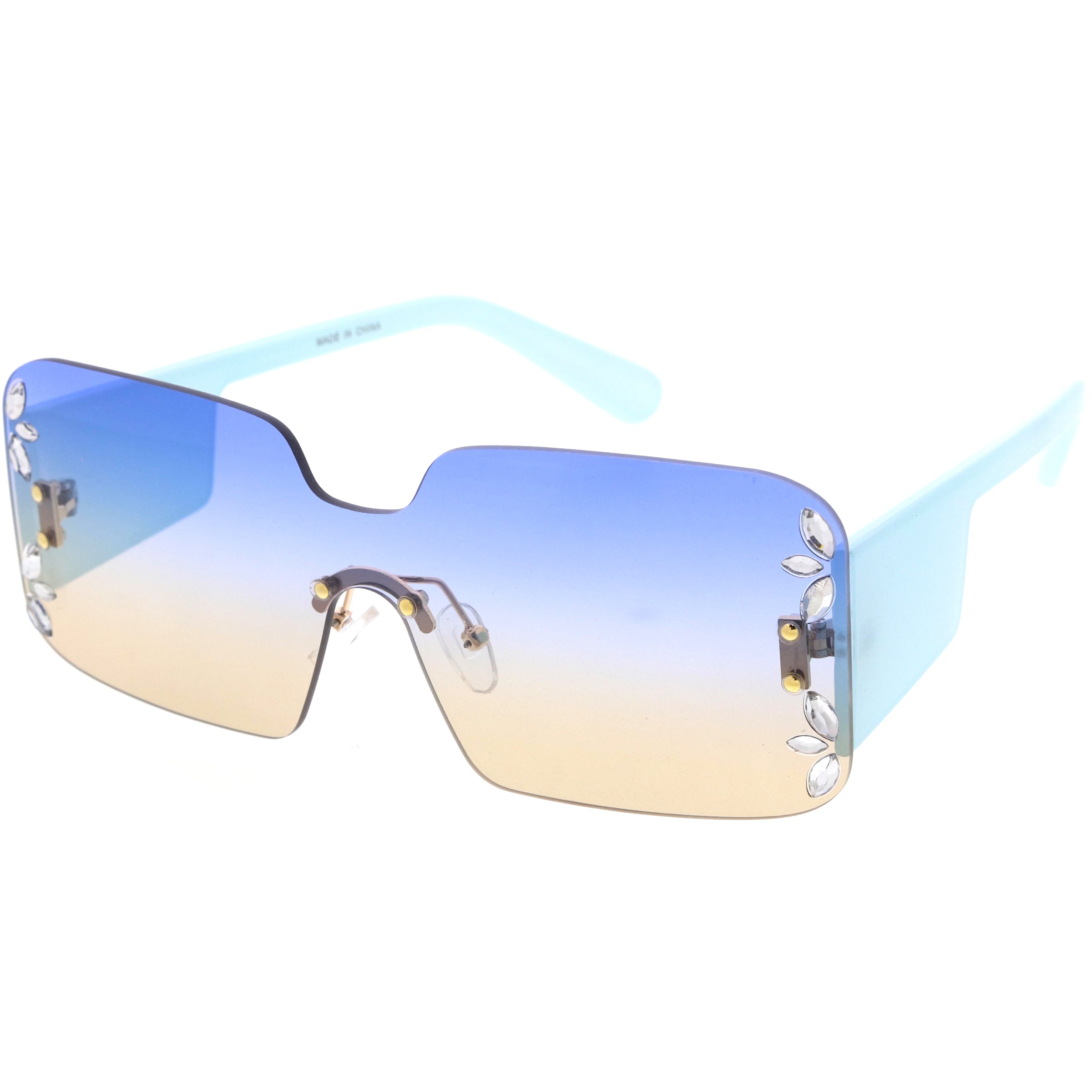 Metal sunglasses for women with a clean design and comfortable fit.