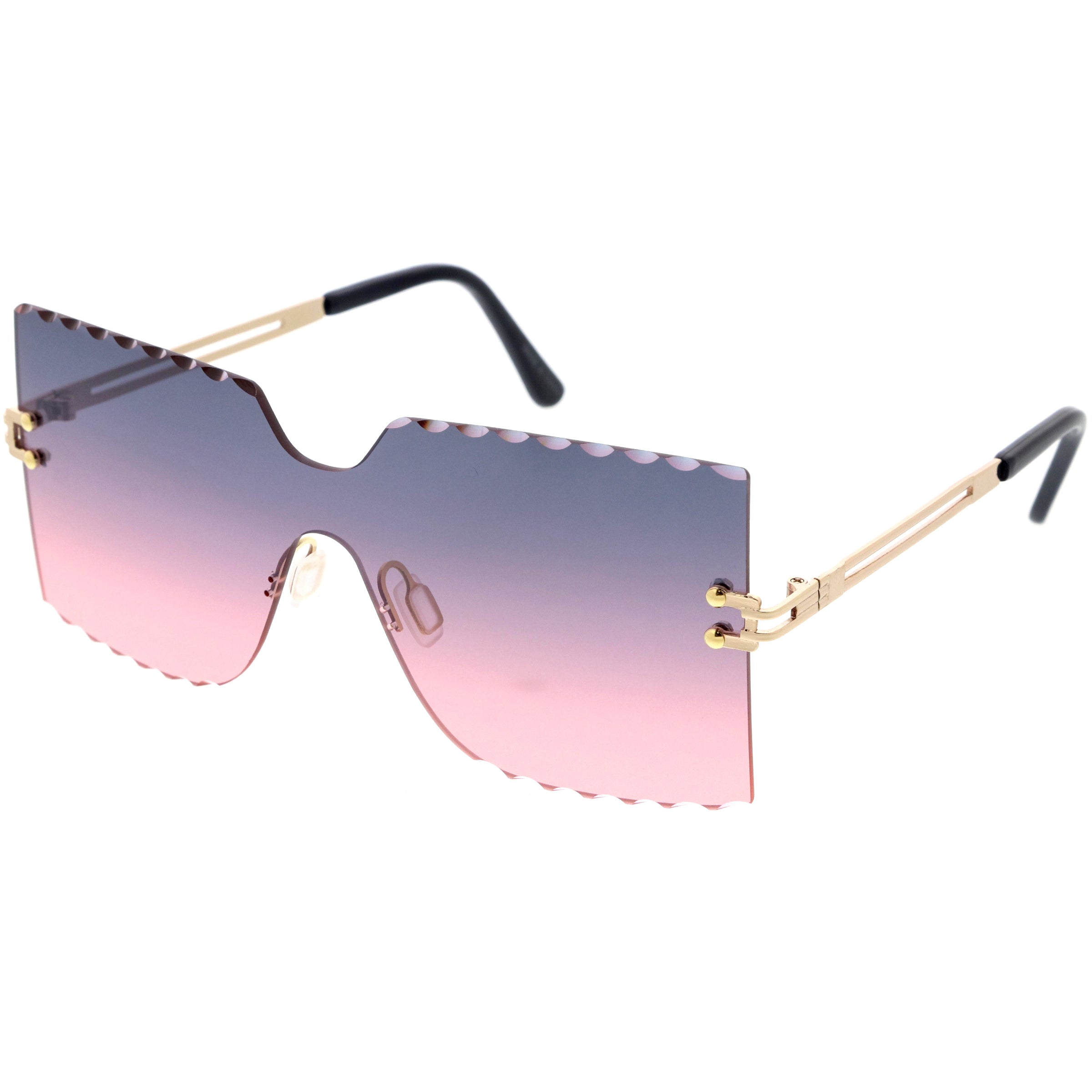 Metal sunglasses for women with a clean design and comfortable fit.