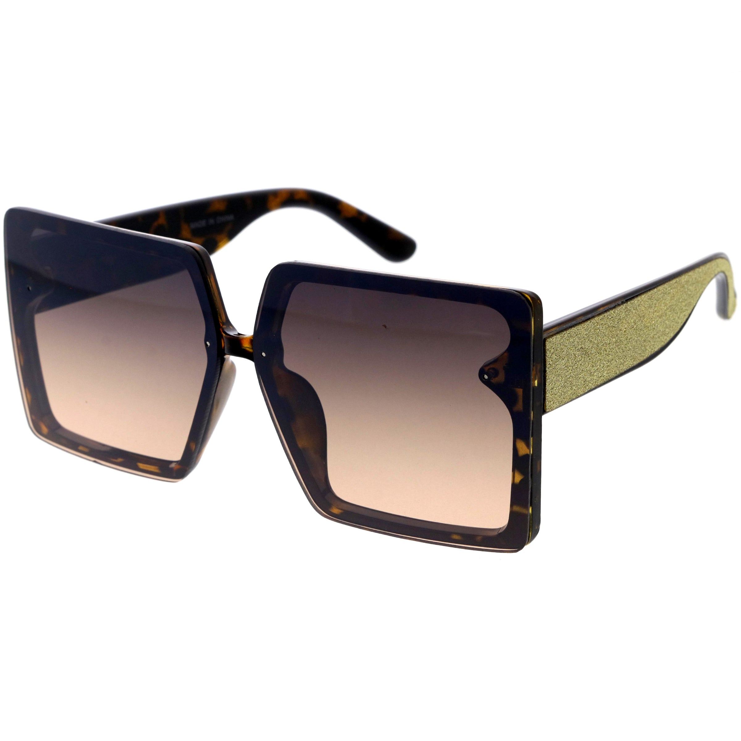 Stylish sunglasses with a sleek frame and tinted lenses, providing UV protection and a fashionable look for any occasion.