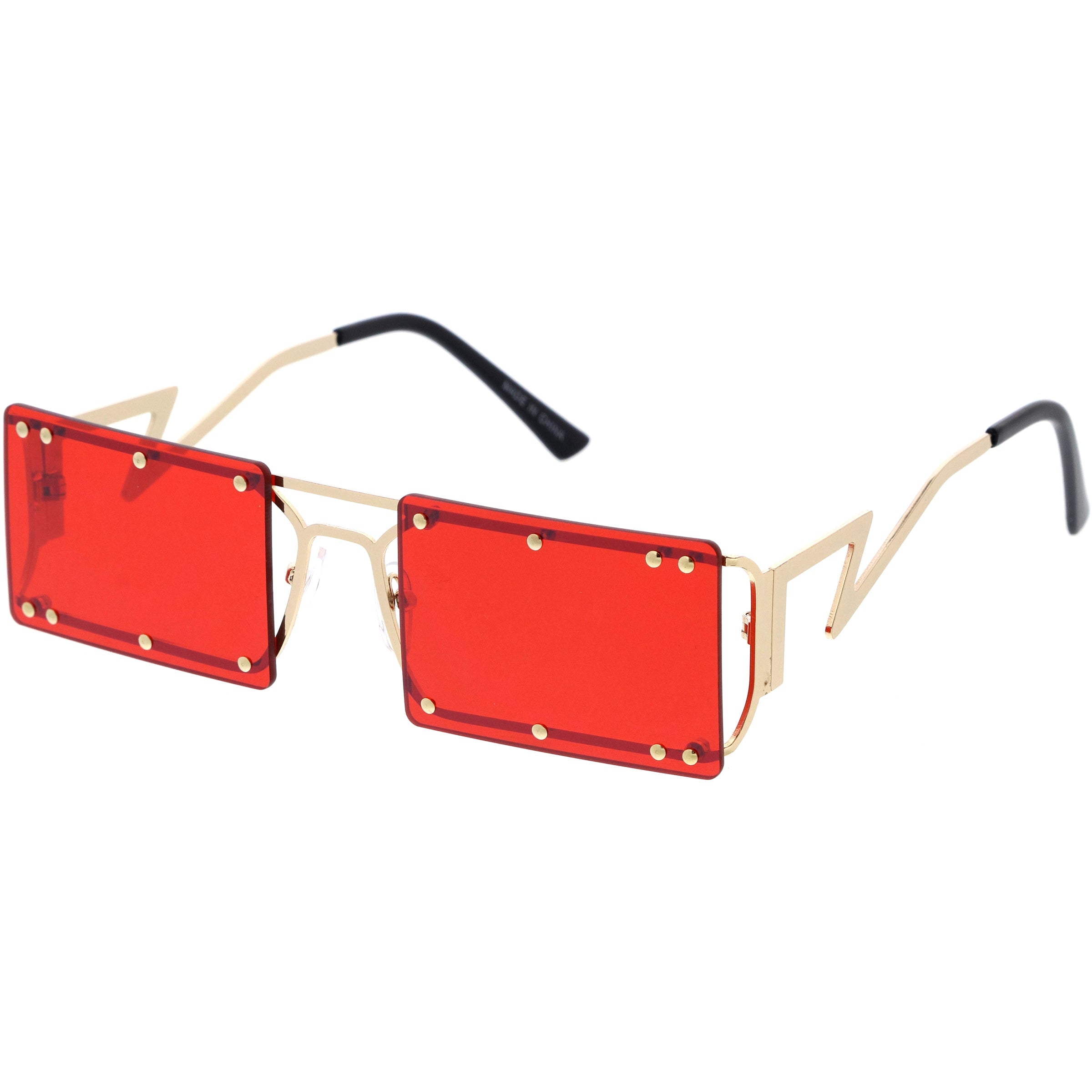 Metal sunglasses for women with a clean design and comfortable fit.