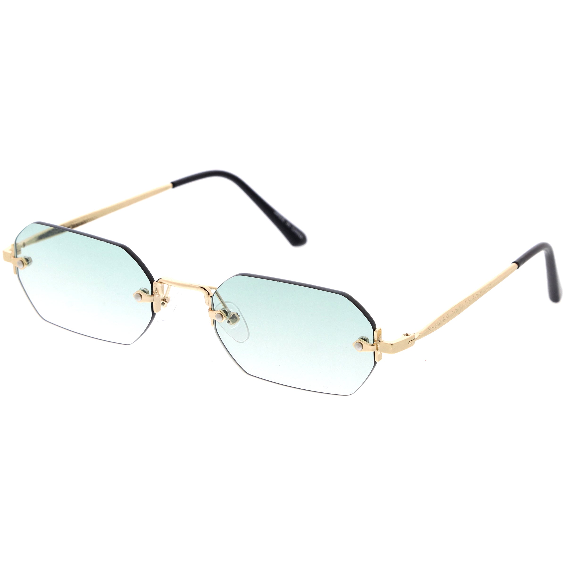 Metal sunglasses for men with a clean design and comfortable fit.