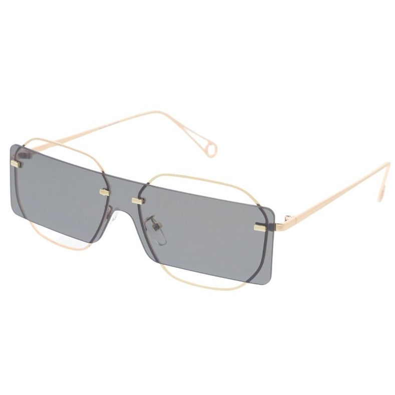 Metal sunglasses for women with a clean design and comfortable fit.