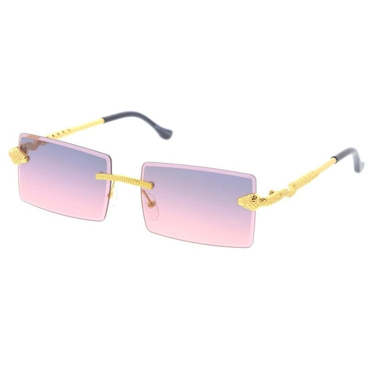 Metal sunglasses for men with a clean design and comfortable fit.