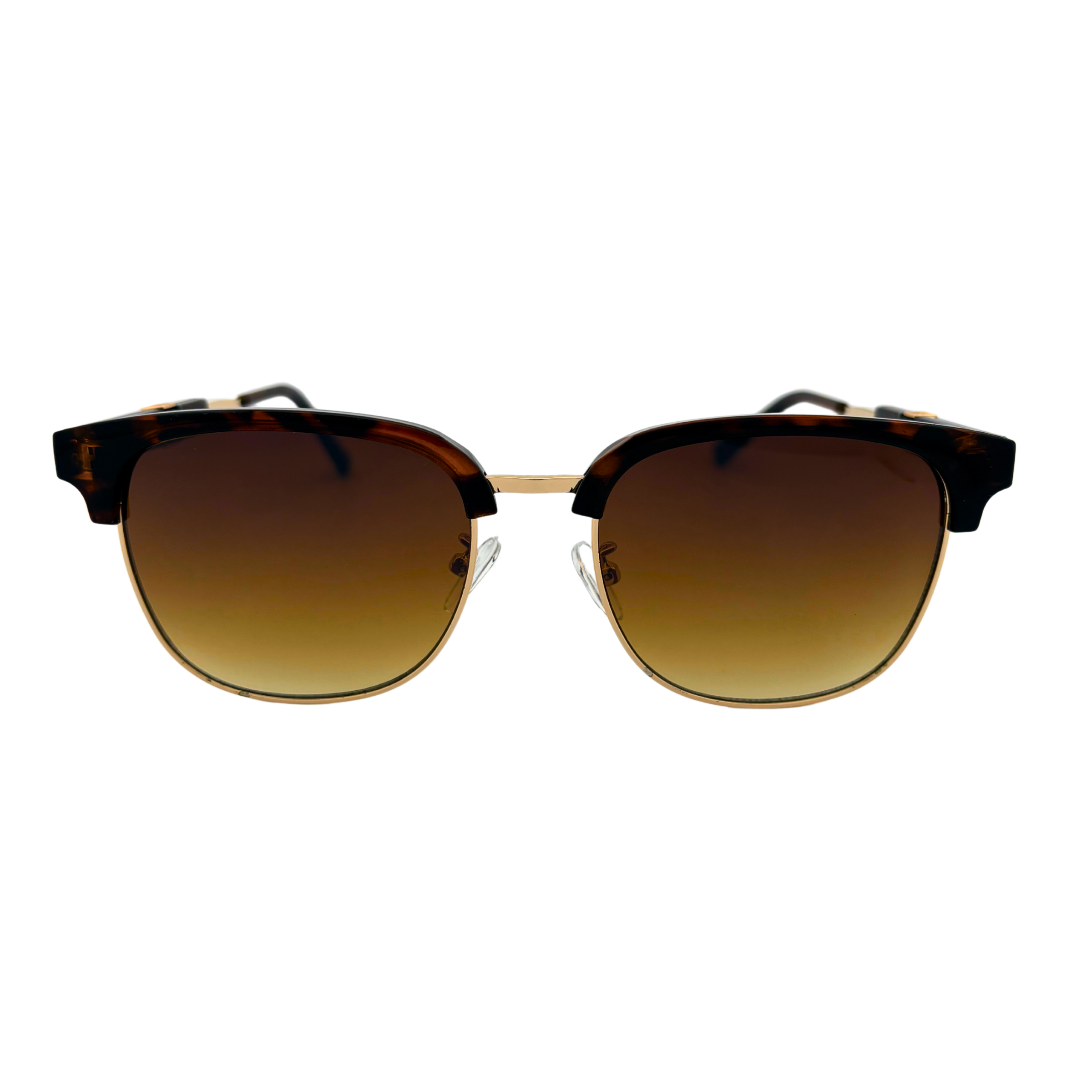 Stylish sunglasses with a sleek frame and tinted lenses, providing UV protection and a fashionable look for any occasion.