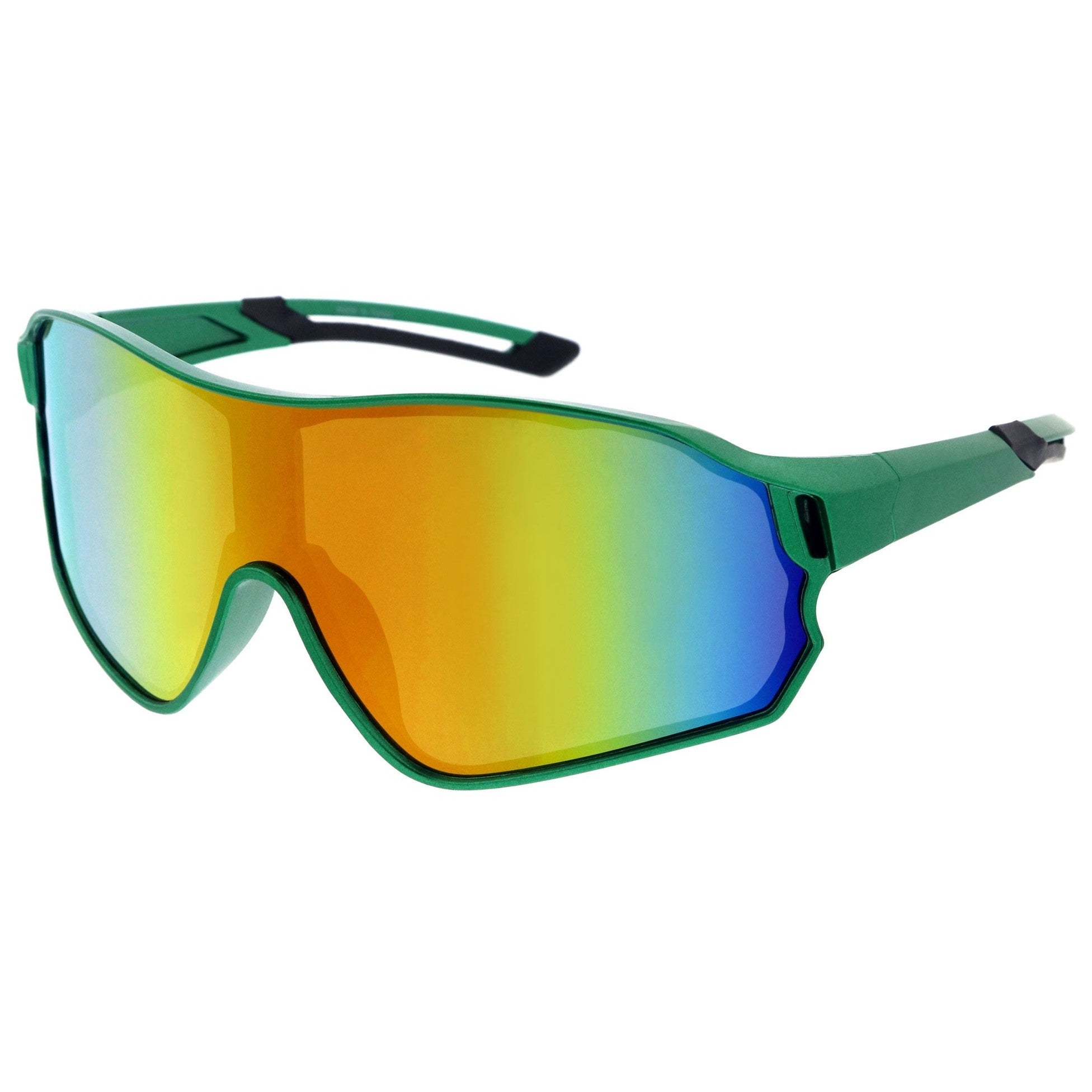 Plastic sunglasses for men with a clean design and comfortable fit.