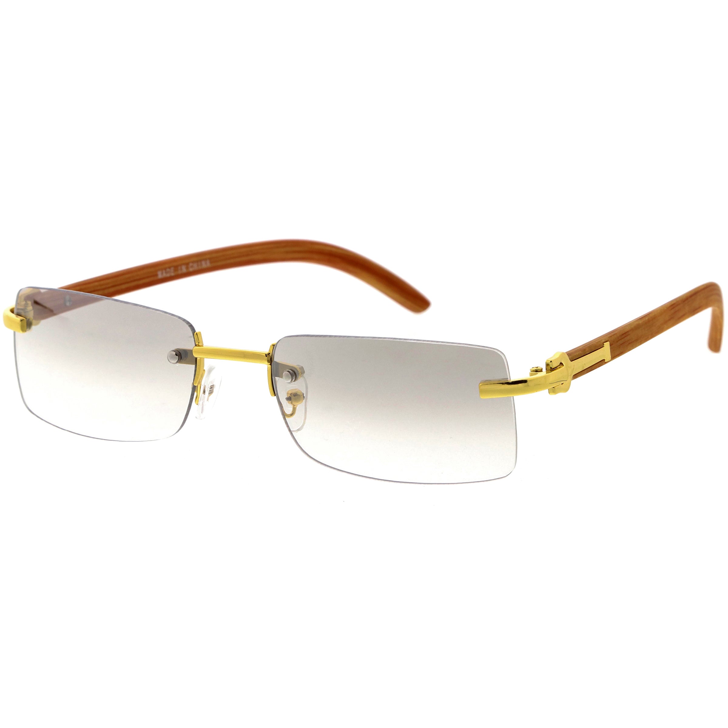 Metal sunglasses for men with a clean design and comfortable fit.