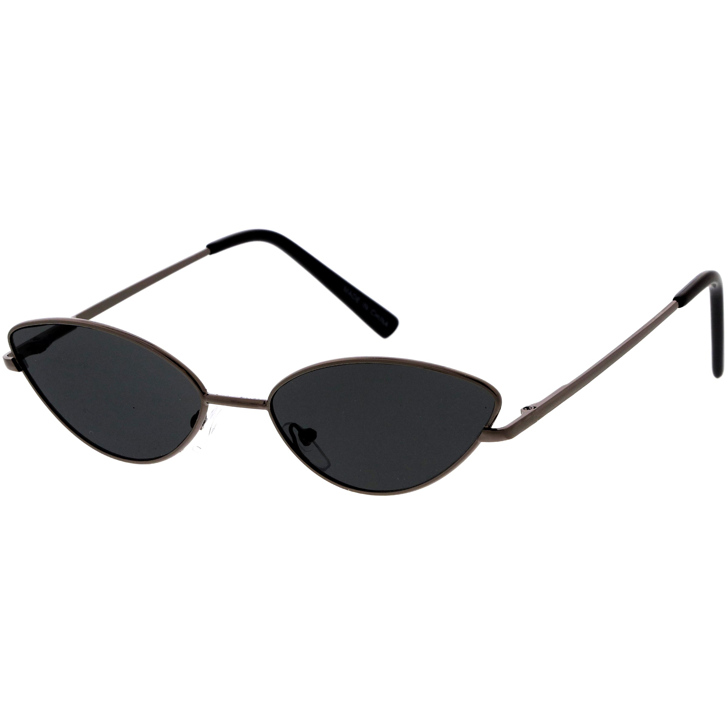 Metal sunglasses for women with a clean design and comfortable fit.