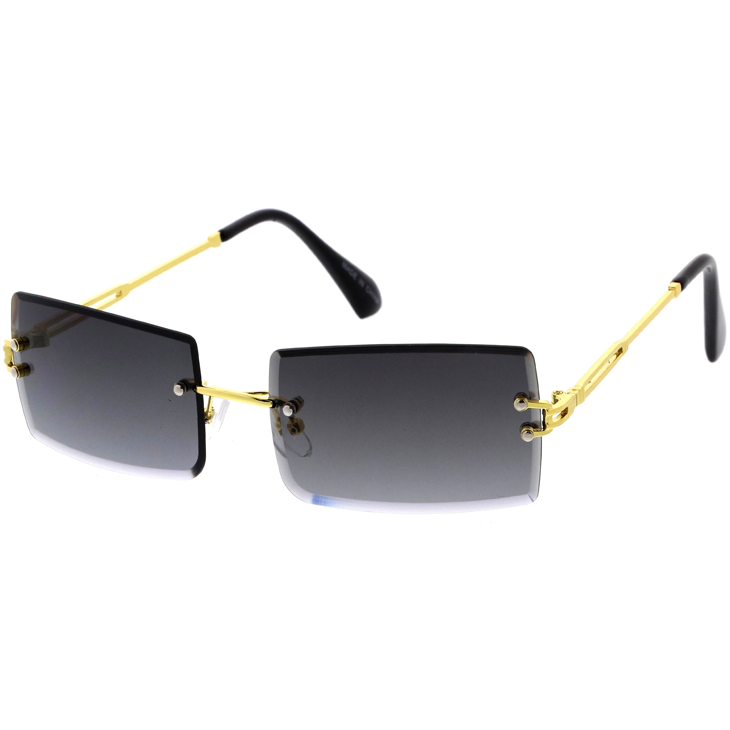 Metal sunglasses for men with a clean design and comfortable fit.